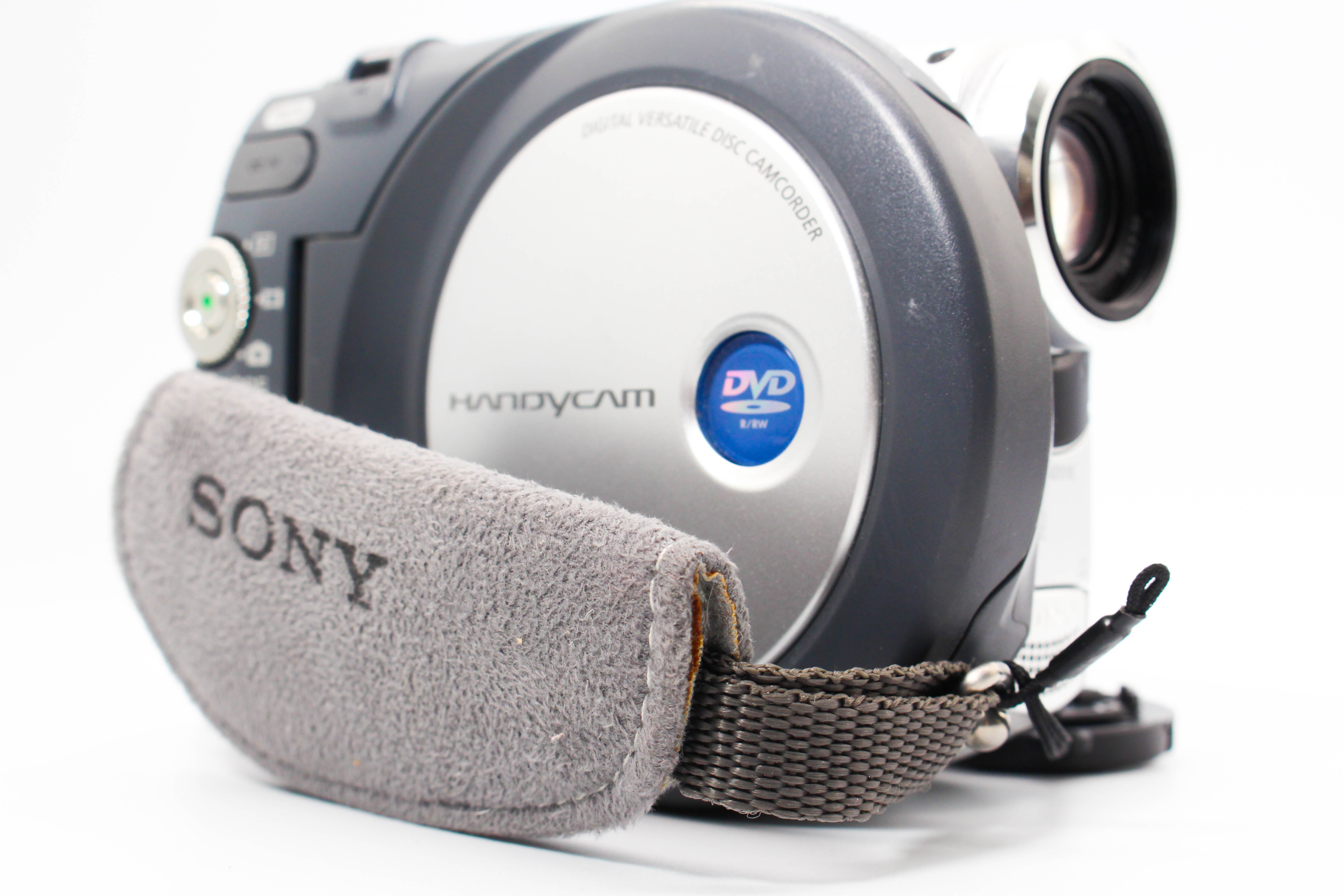Sony DCR-DVD201E DVD Retro Handycam Digital Video Camcorder - Tested Bundle Excellent