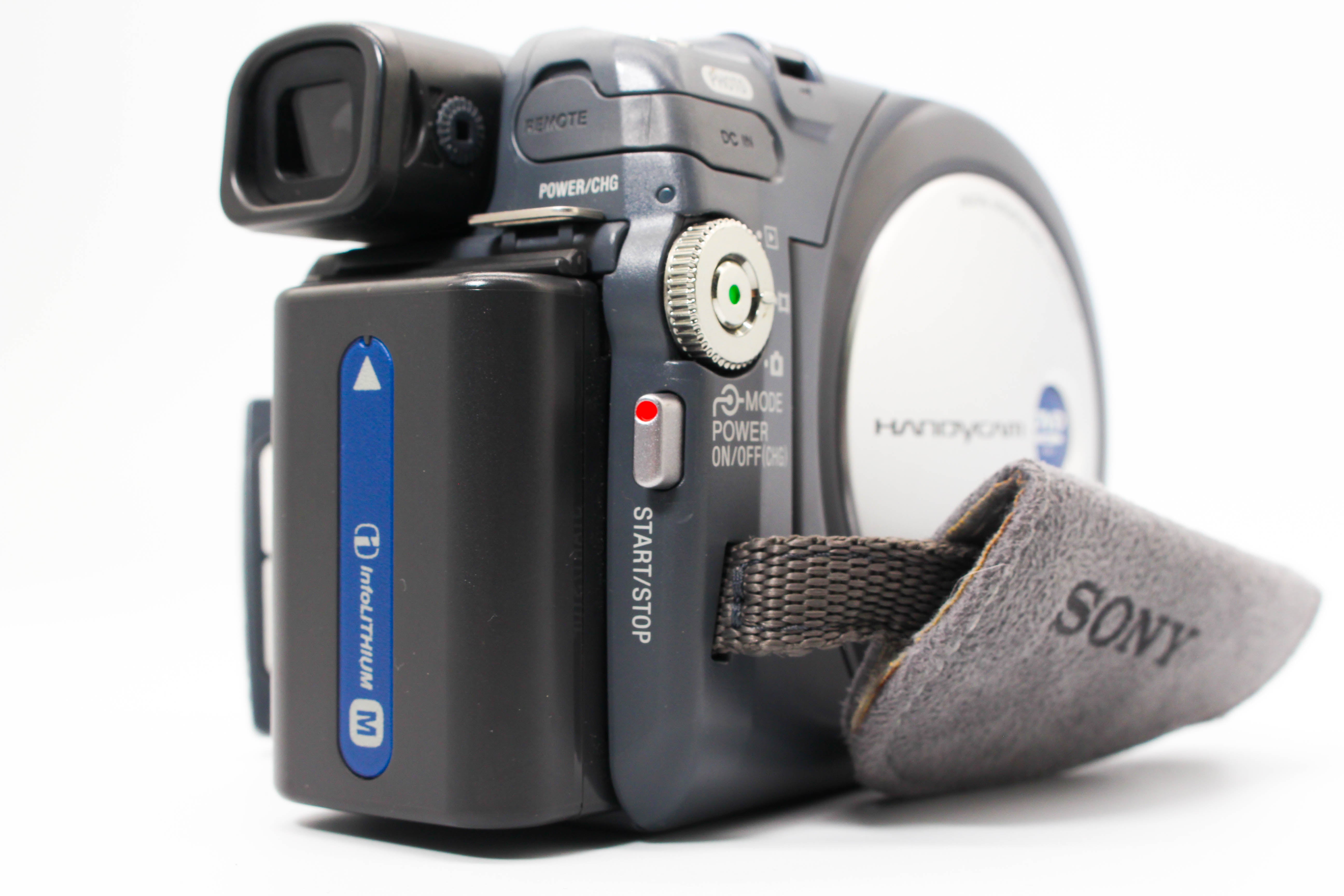 Sony DCR-DVD201E DVD Retro Handycam Digital Video Camcorder - Tested Bundle Excellent
