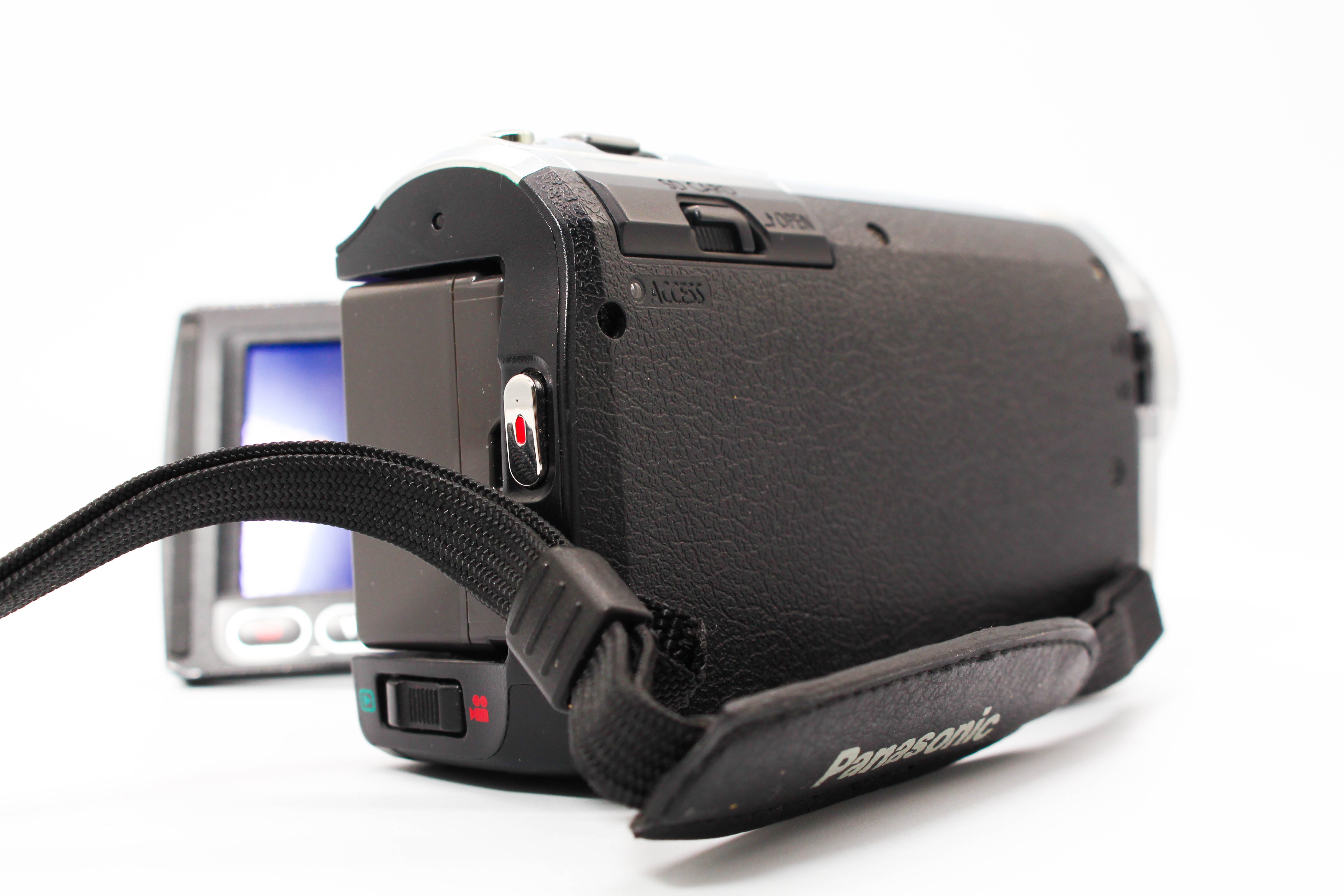 Panasonic HDC-TM10 HD SD Card Digital Video Camcorder - Tested Bundle Excellent