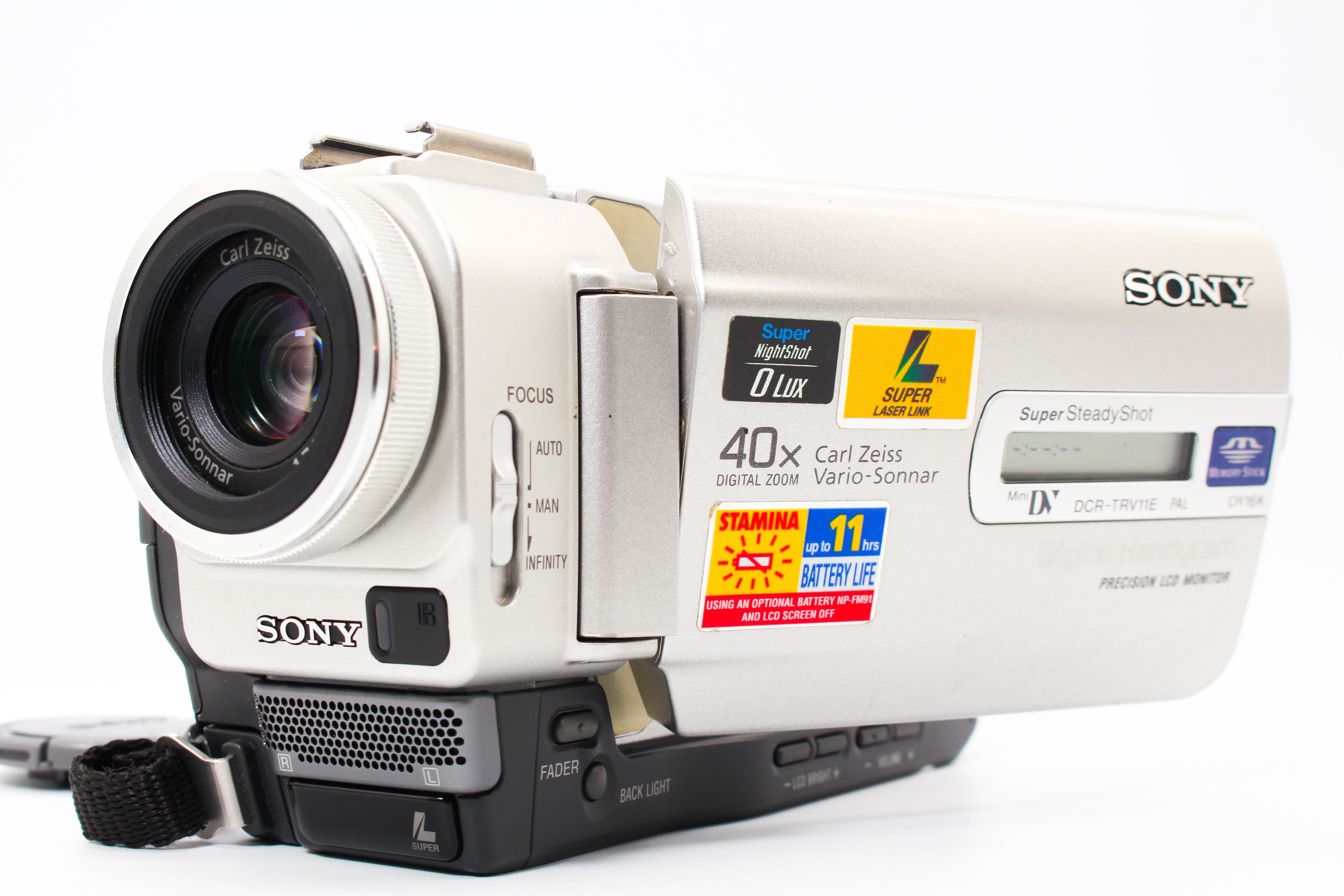 Sony DCR-TRV11E MiniDV Handycam Tape Digital Video Camcorder - Tested Bundle Excellent