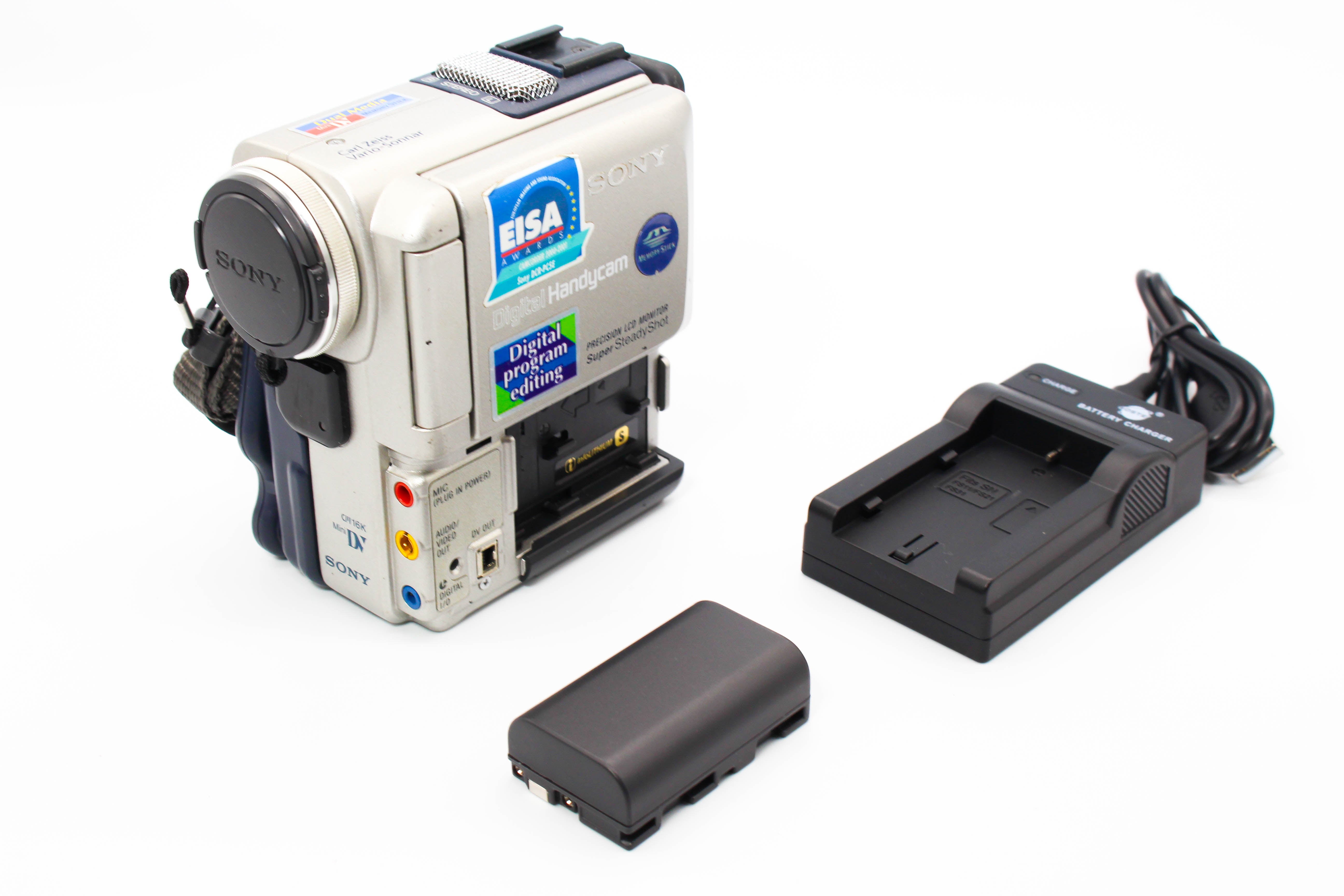 Sony DCR-PC5E MiniDV Handycam Tape Digital Video Camcorder - Tested Bundle Good