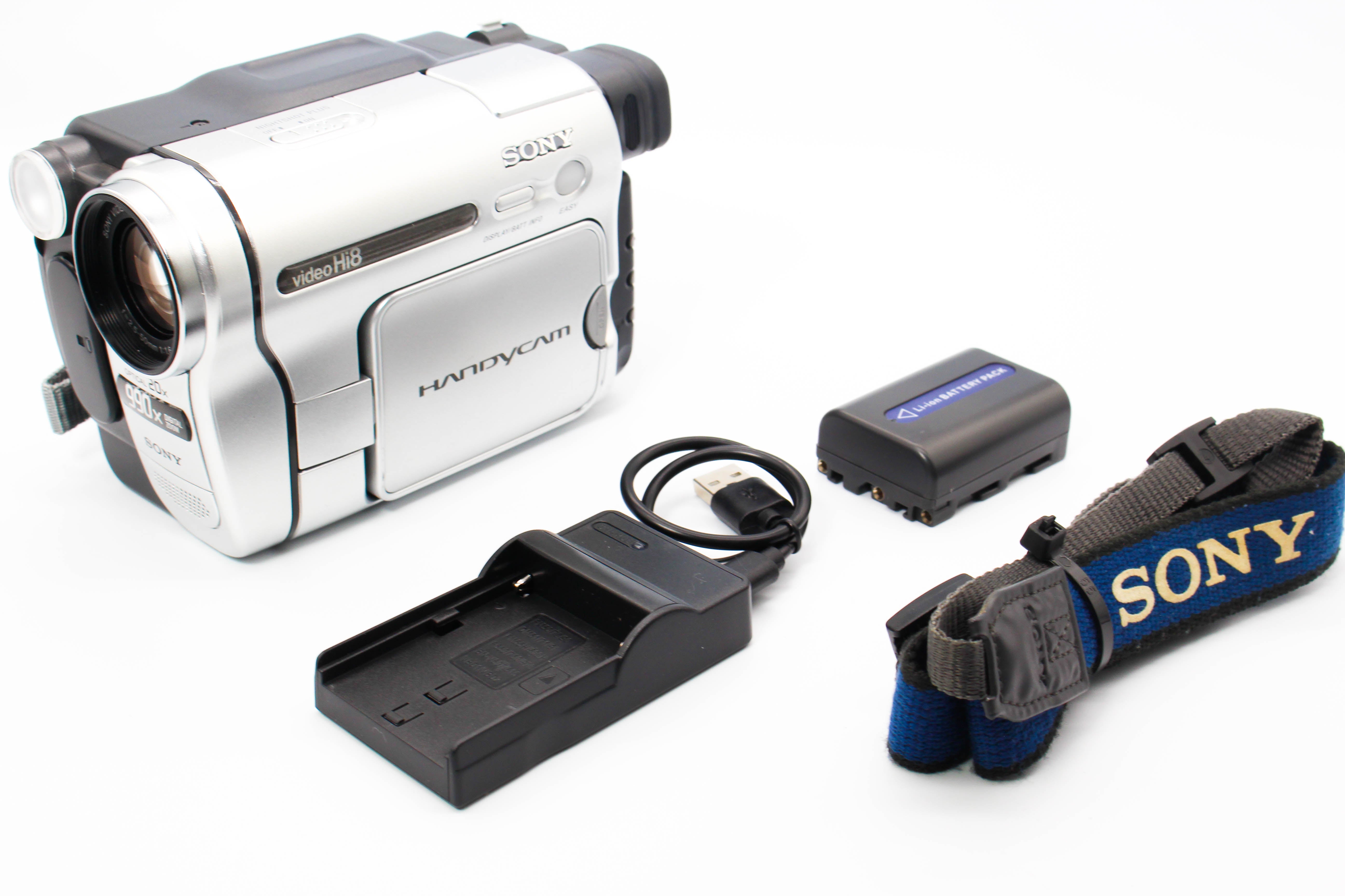 Sony CCD-TRV238E Hi8 Video8 Handycam Tape Digital Video Camcorder - Tested Bundle Excellent