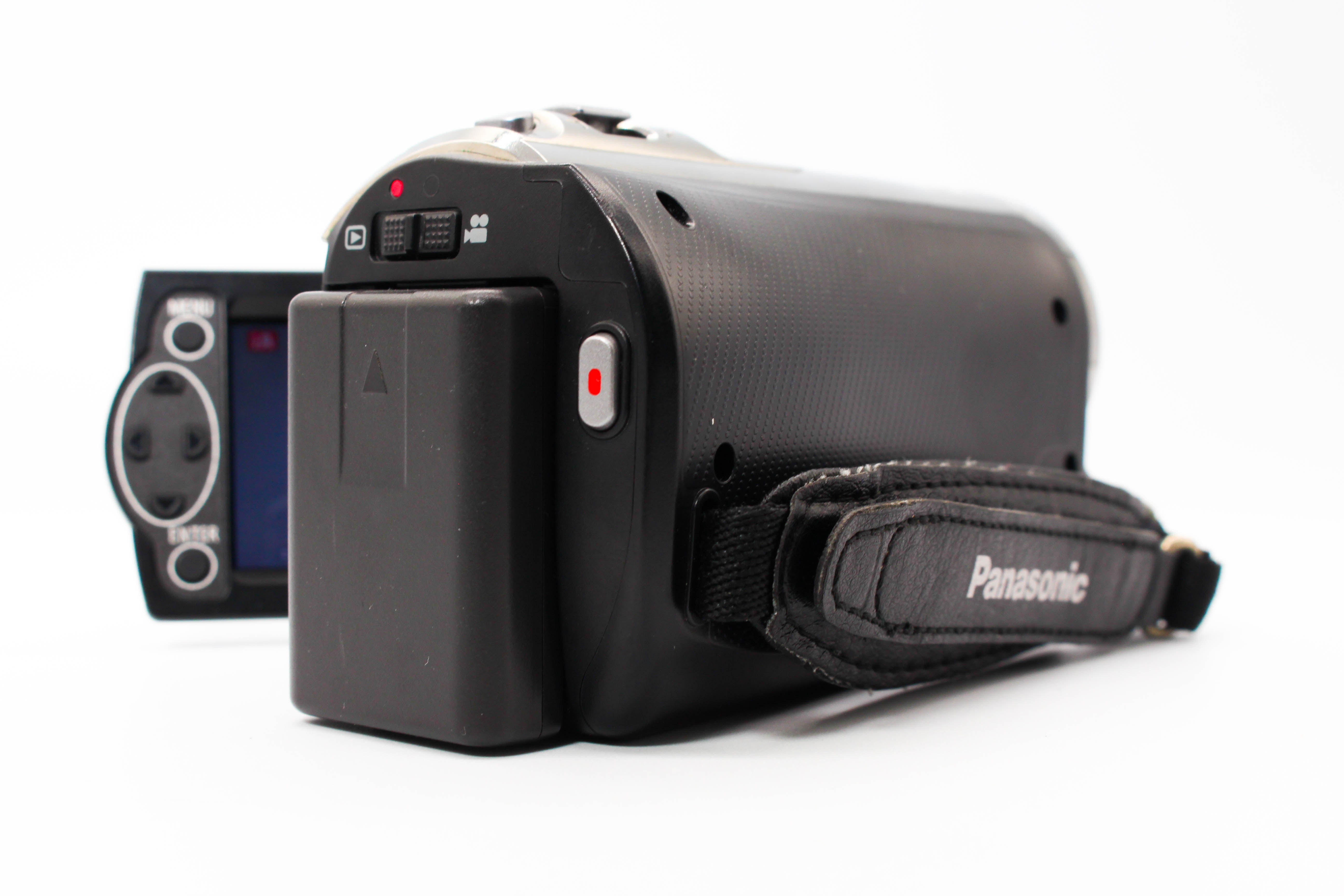 Panasonic HC-V10 HD SD Card Digital Video Camcorder - Tested Bundle Excellent