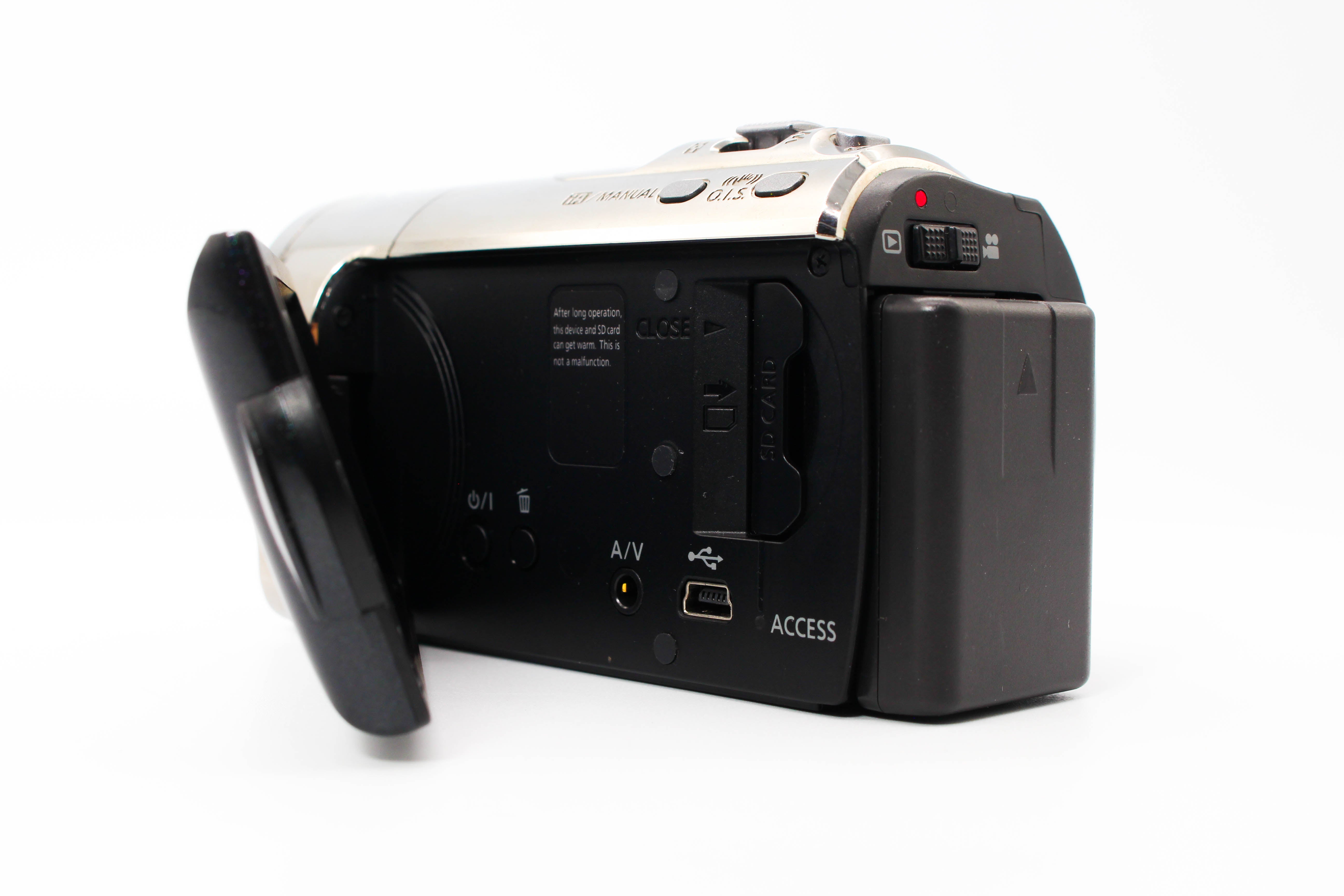 Panasonic HC-V10 HD SD Card Digital Video Camcorder - Tested Bundle Excellent