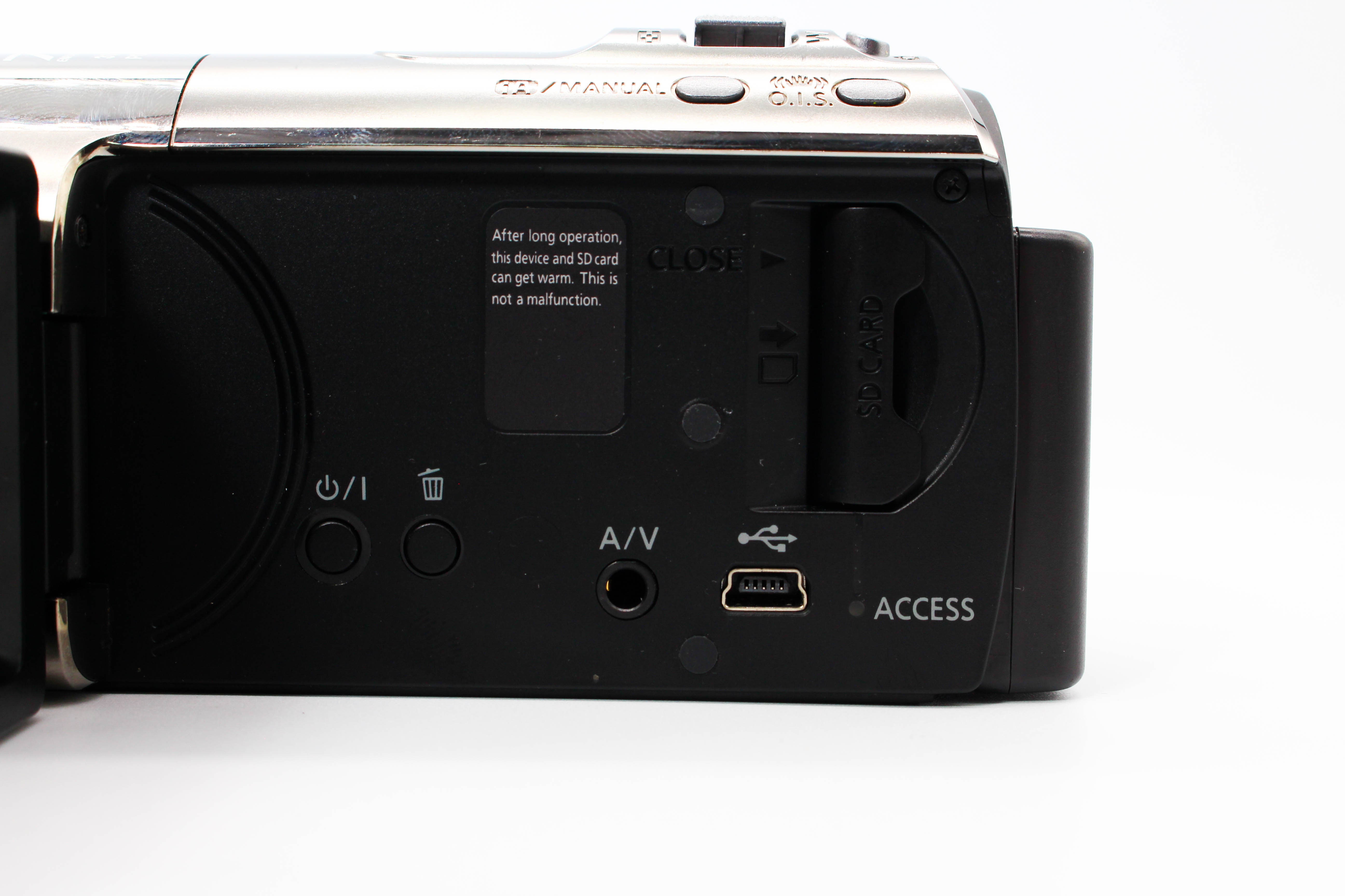 Panasonic HC-V10 HD SD Card Digital Video Camcorder - Tested Bundle Excellent