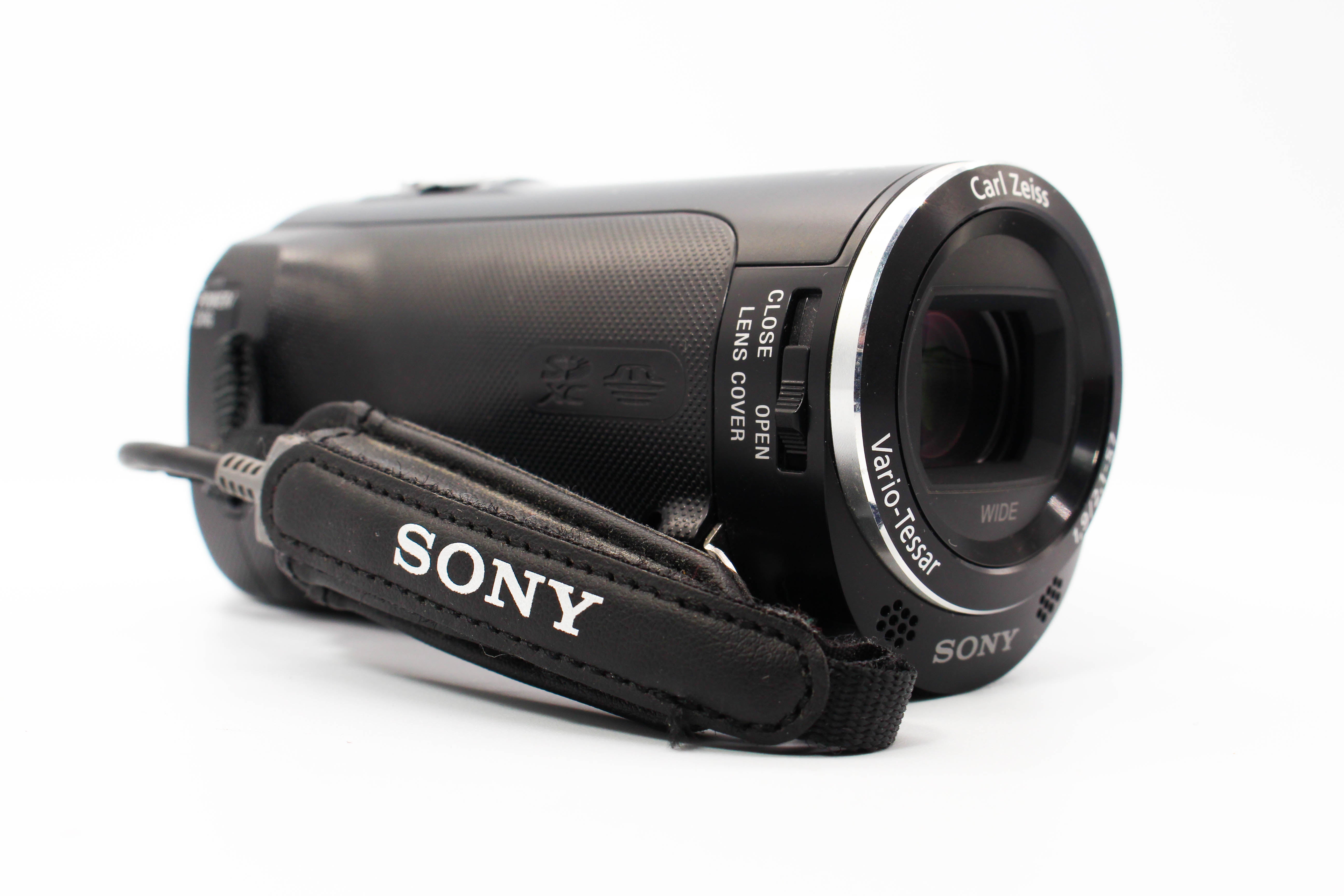Sony HDR-CX220 HD SD Card Digital Video Camcorder - Tested Bundle Excellent