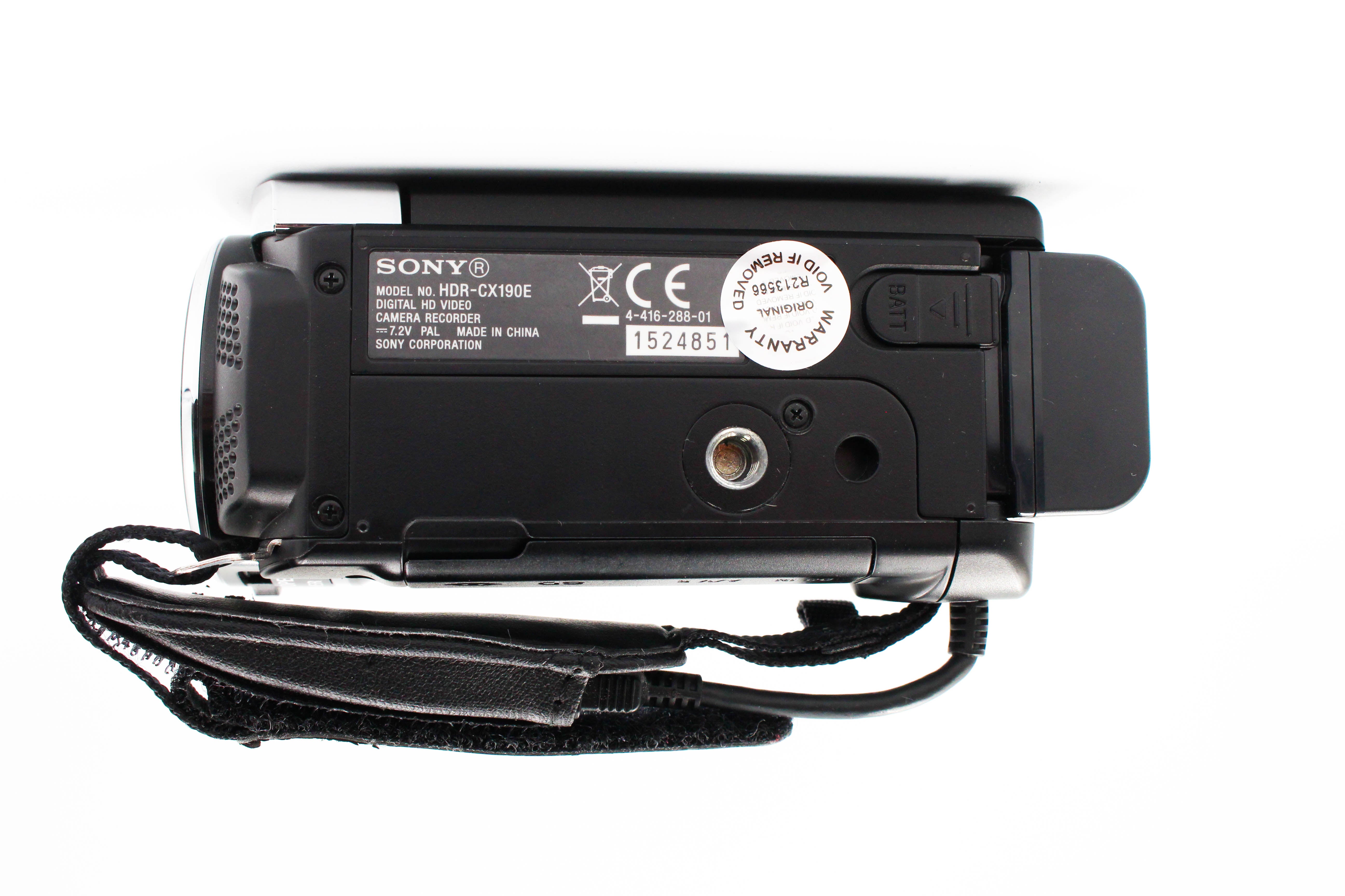 Sony HDR-CX190E Camcorder Digital Video Camera