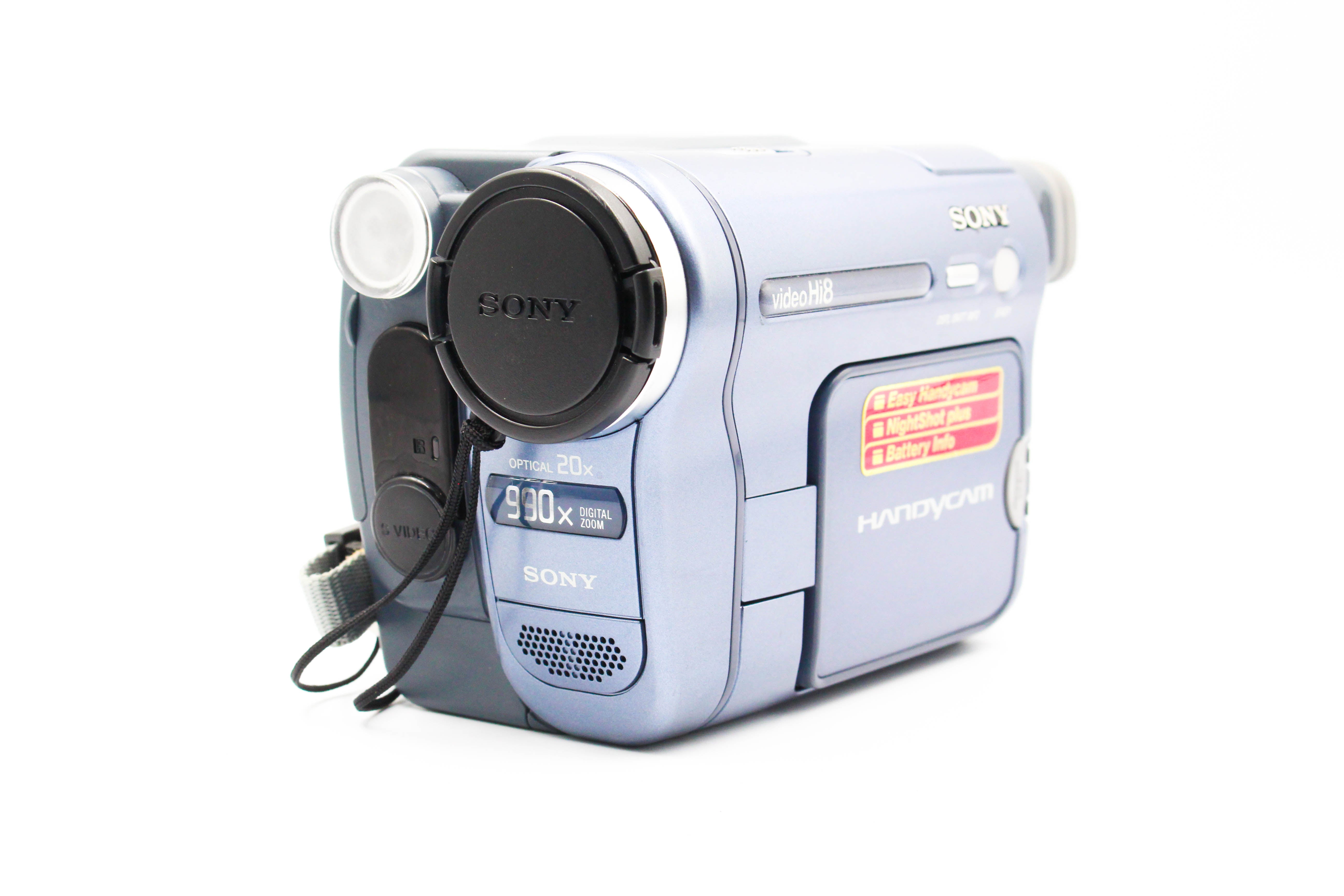 Sony DCR-TRV228E VideoHi8 Tape Camcorder Digital Video Camera - Tested Bundle Excellent