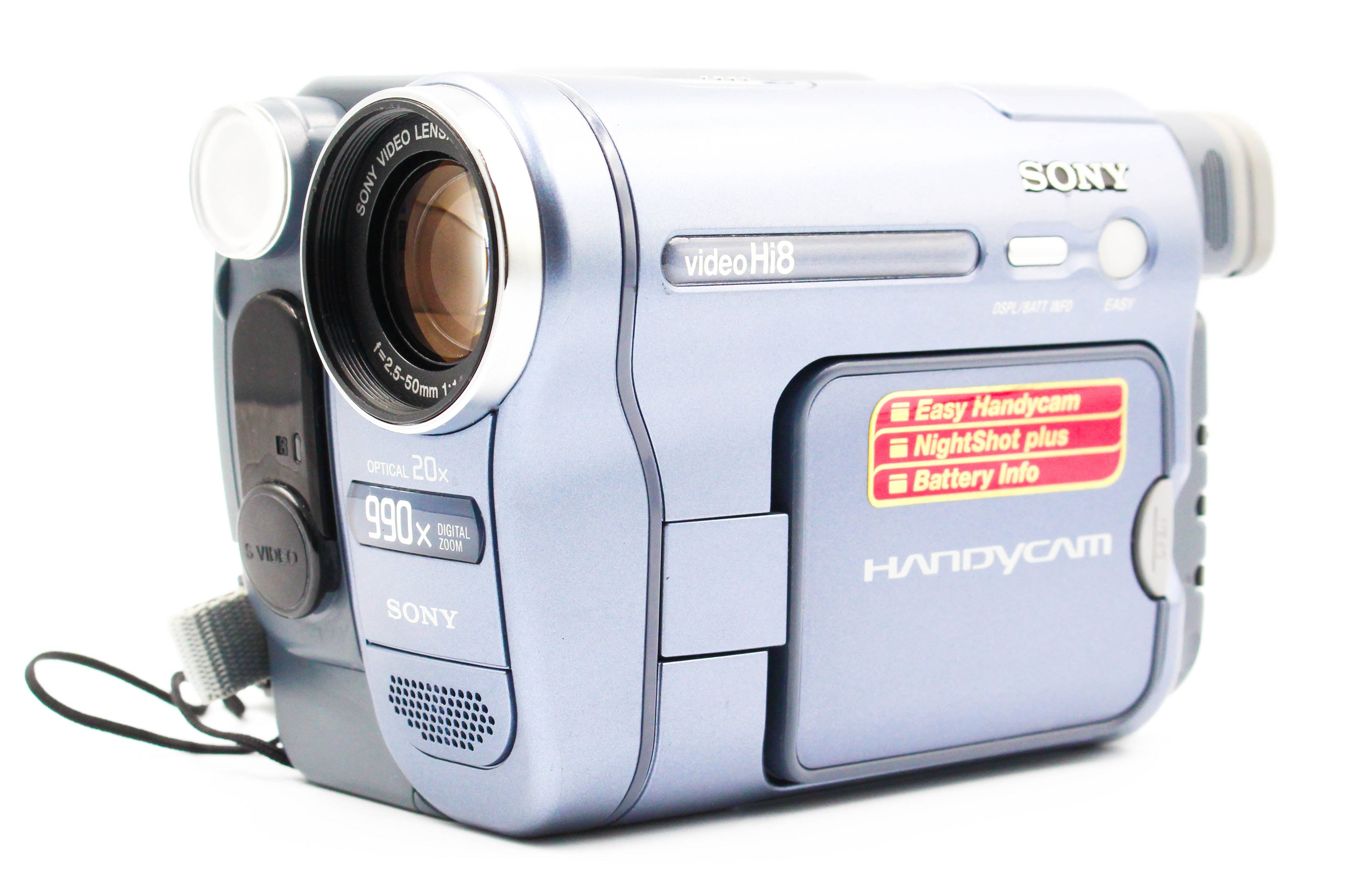 Sony DCR-TRV228E Hi8 8mm Tape Camcorder Digital Video Camera - Tested Bundle Excellent
