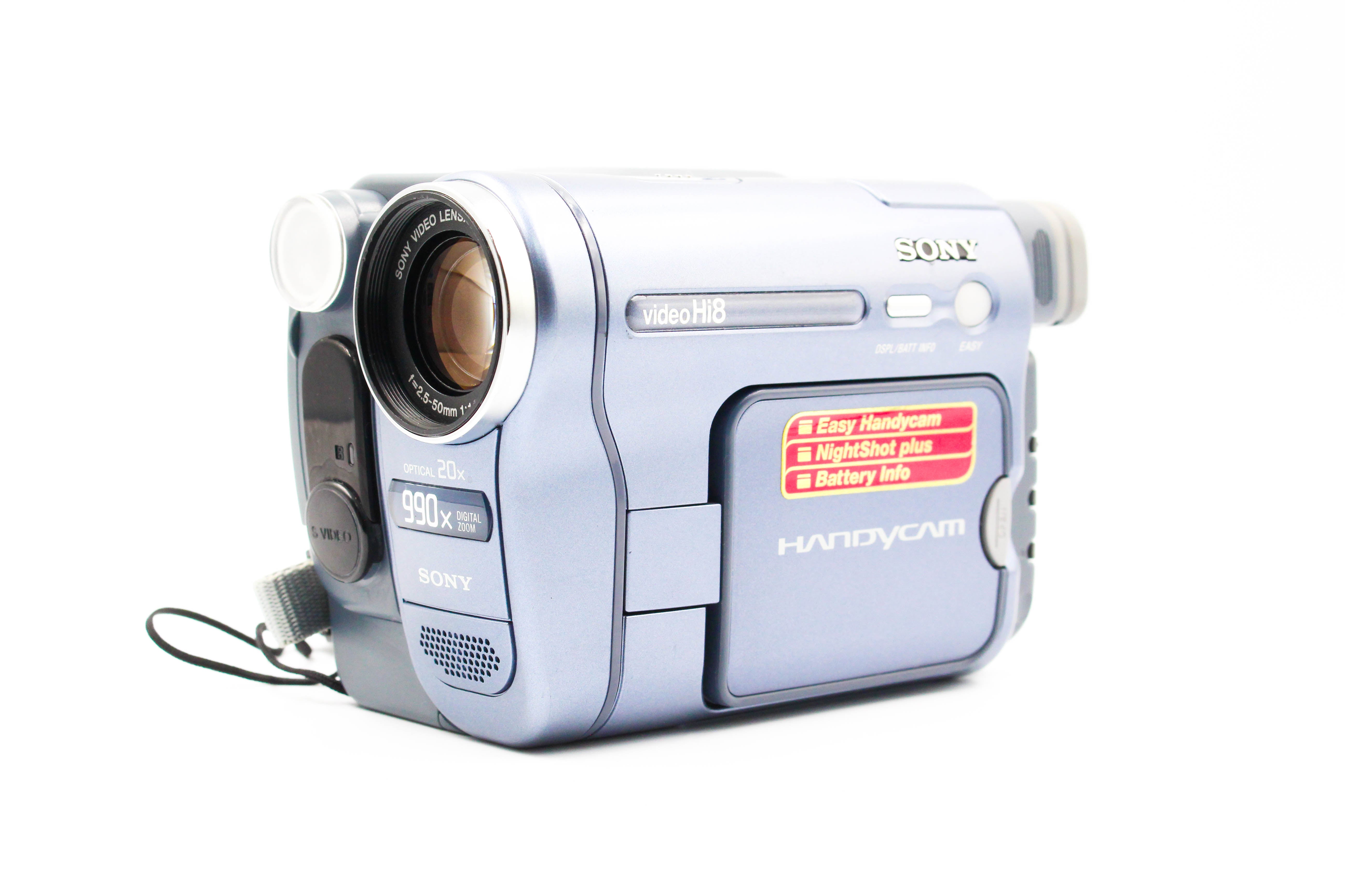 Sony DCR-TRV228E VideoHi8 Tape Camcorder Digital Video Camera - Tested Bundle Excellent