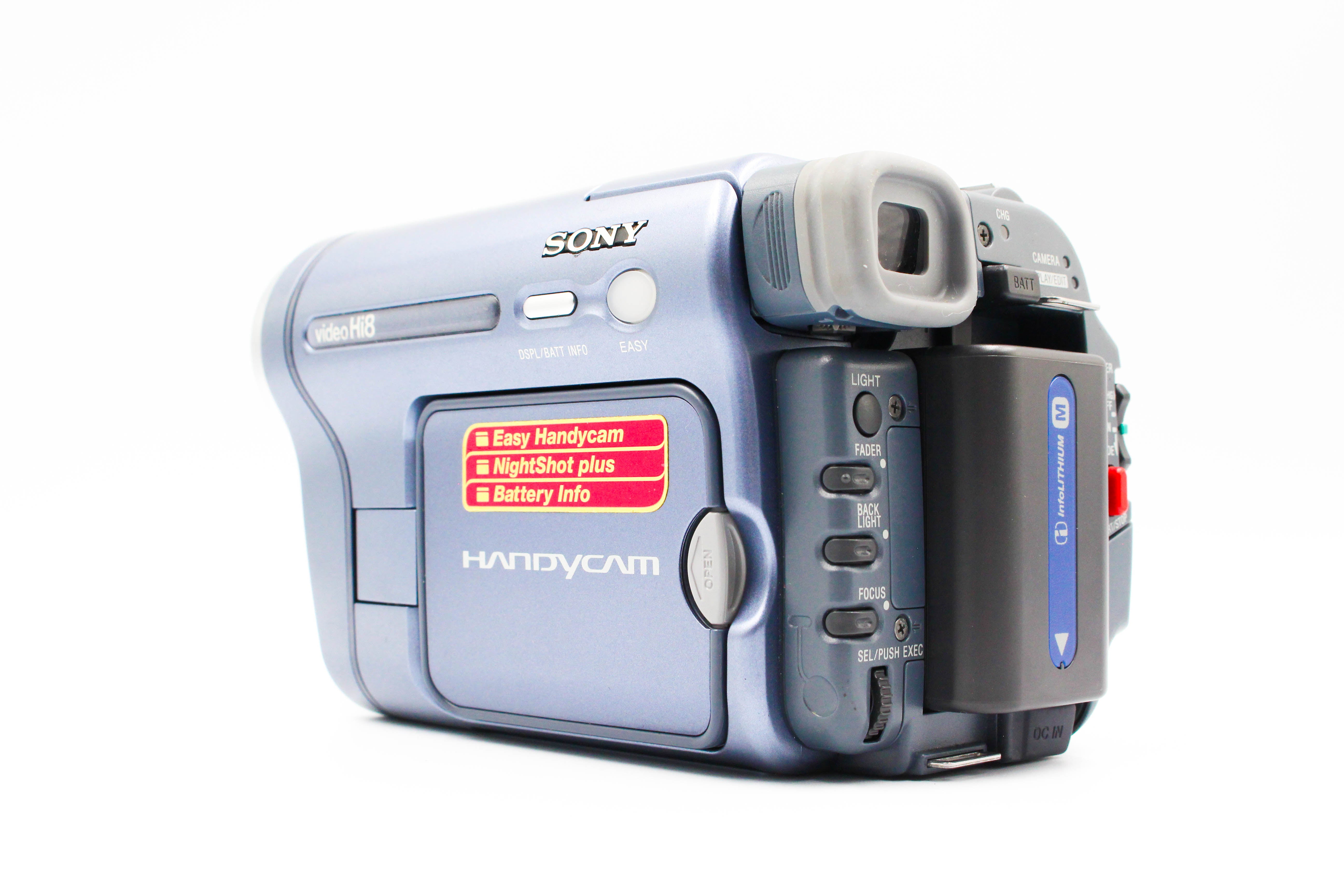 Sony DCR-TRV228E VideoHi8 Tape Camcorder Digital Video Camera - Tested Bundle Excellent