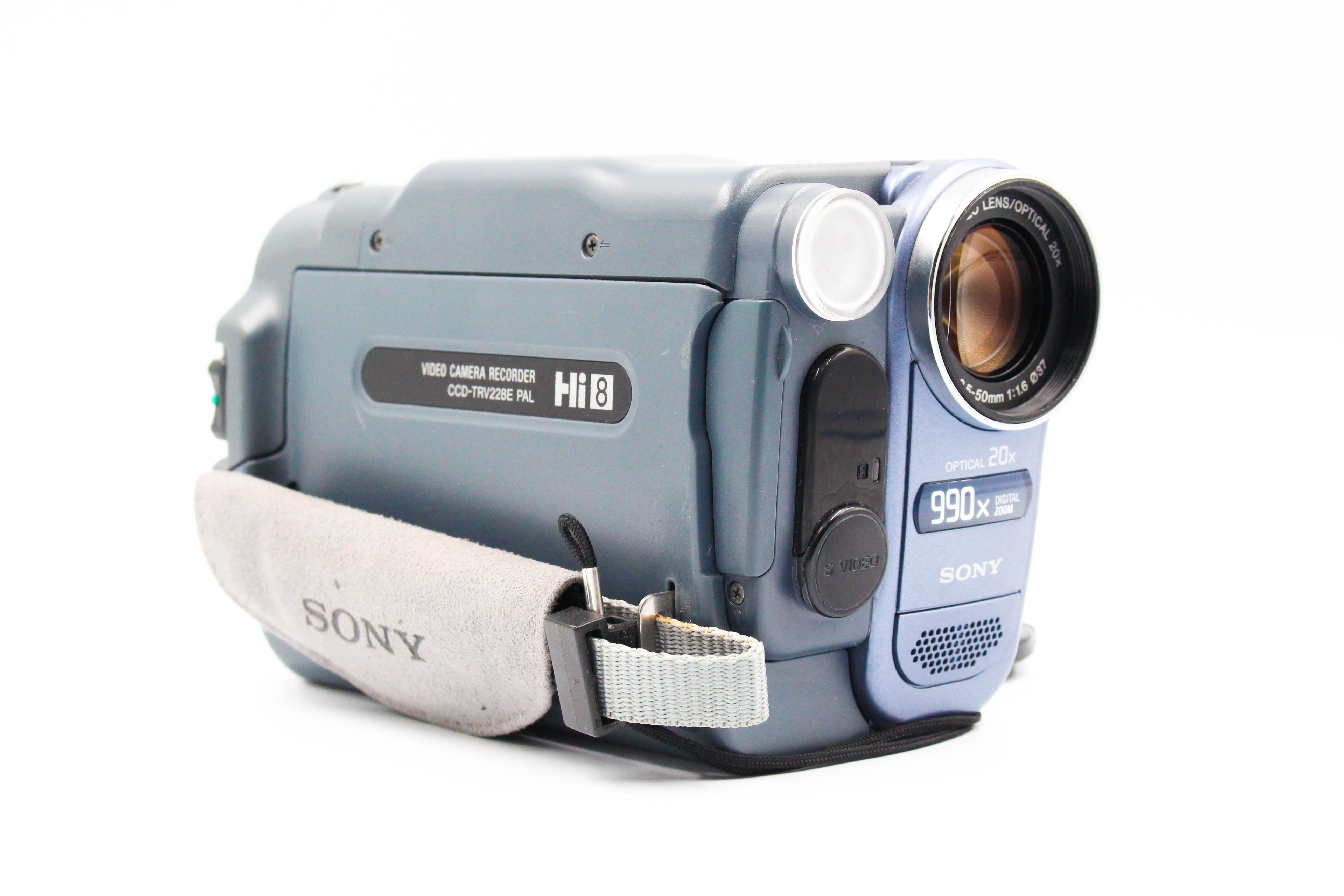 Sony DCR-TRV228E VideoHi8 Tape Camcorder Digital Video Camera - Tested Bundle Excellent