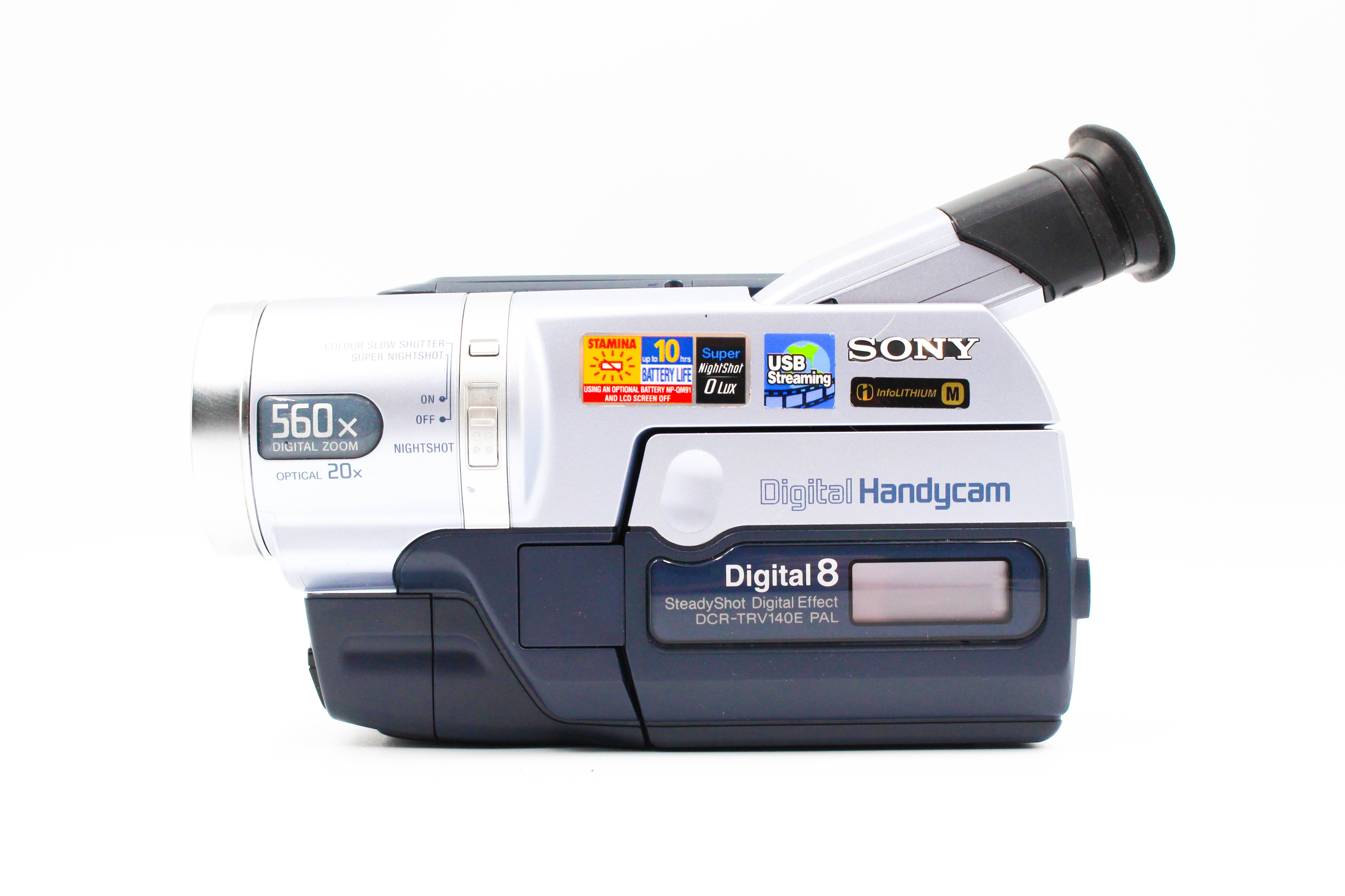 Sony DCR-TRV140E Digital8 Tape Camcorder Digital Video Camera