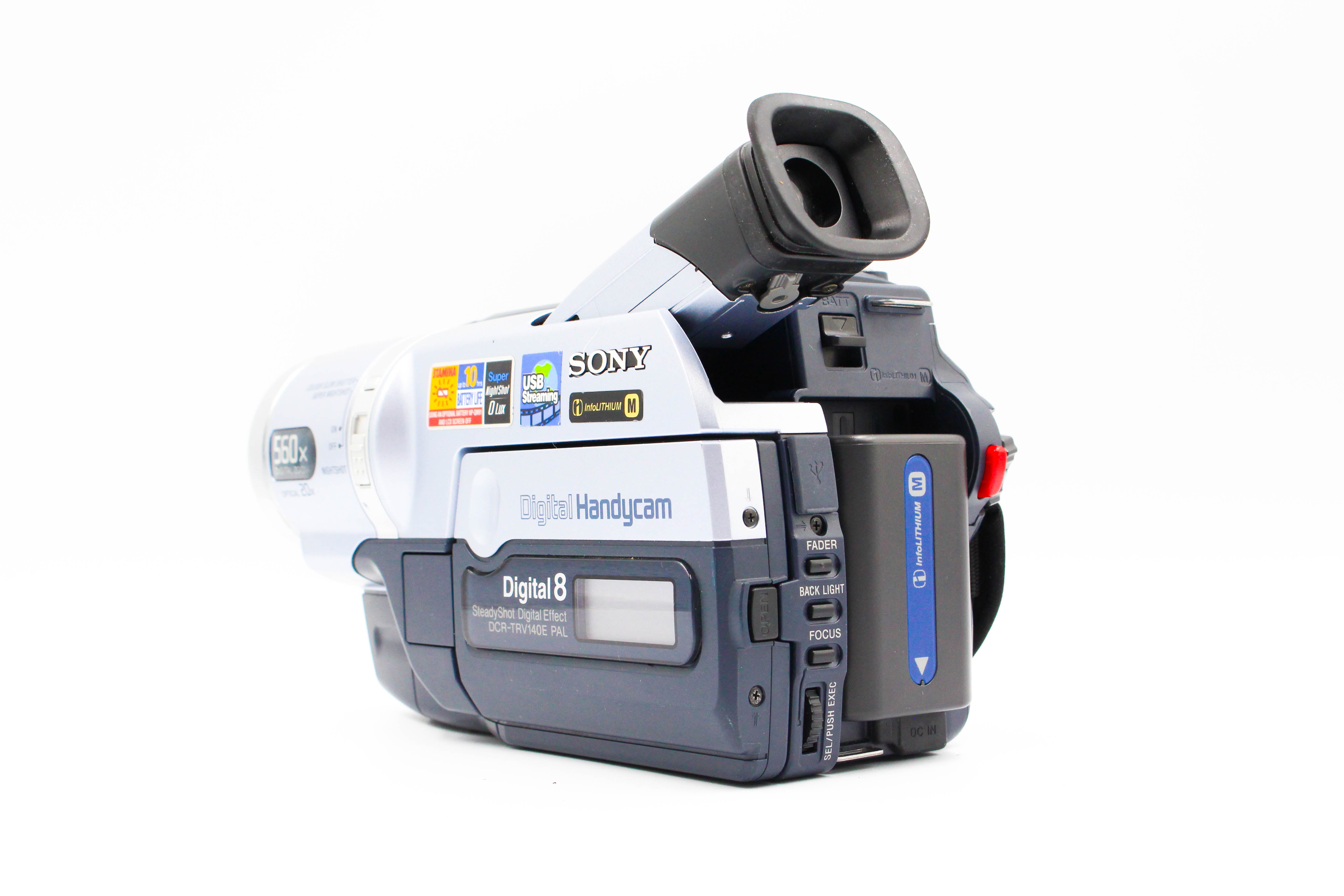 Sony DCR-TRV140E Digital8 Tape Camcorder Digital Video Camera
