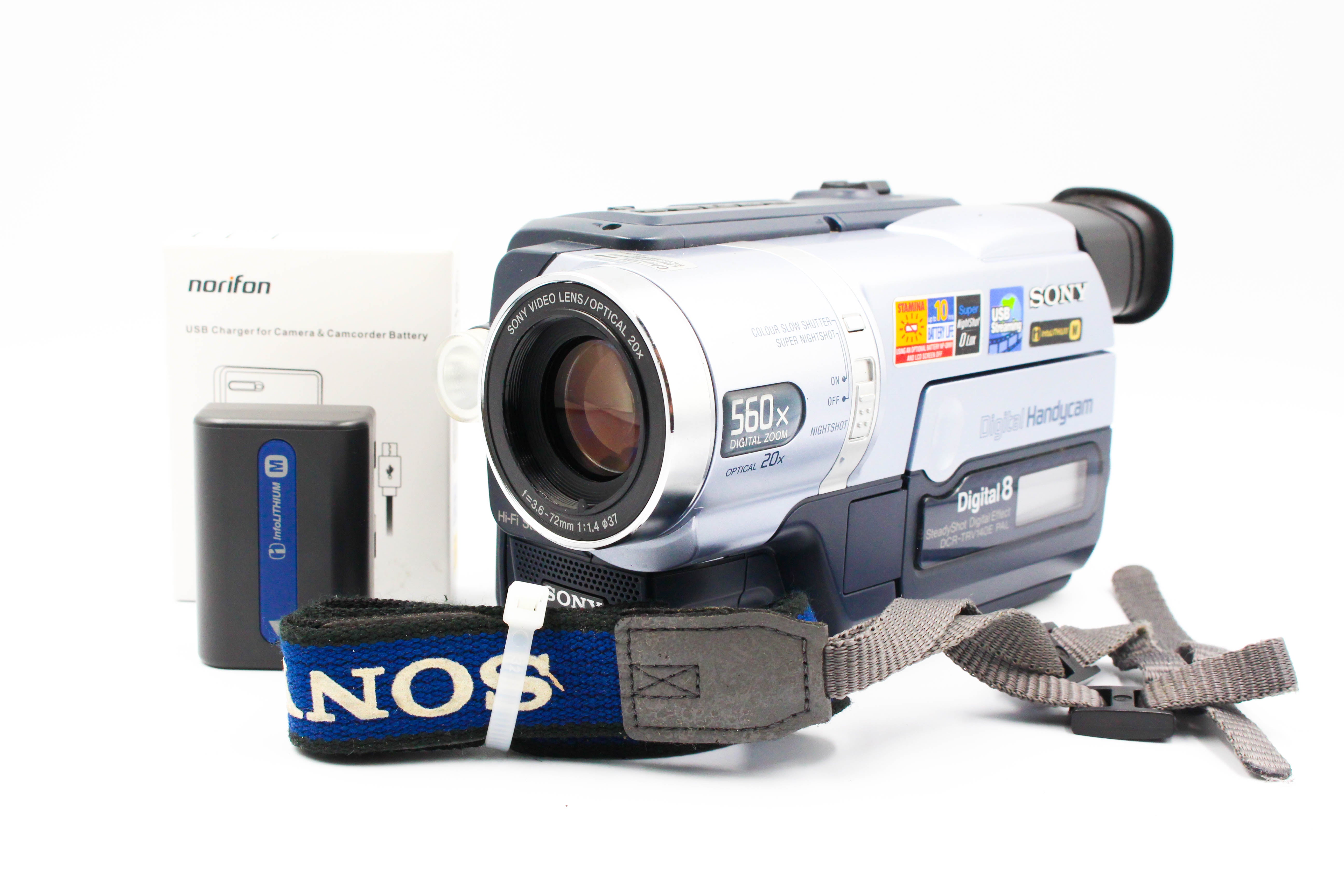 Sony DCR-TRV140E Digital8 Tape Camcorder Digital Video Camera