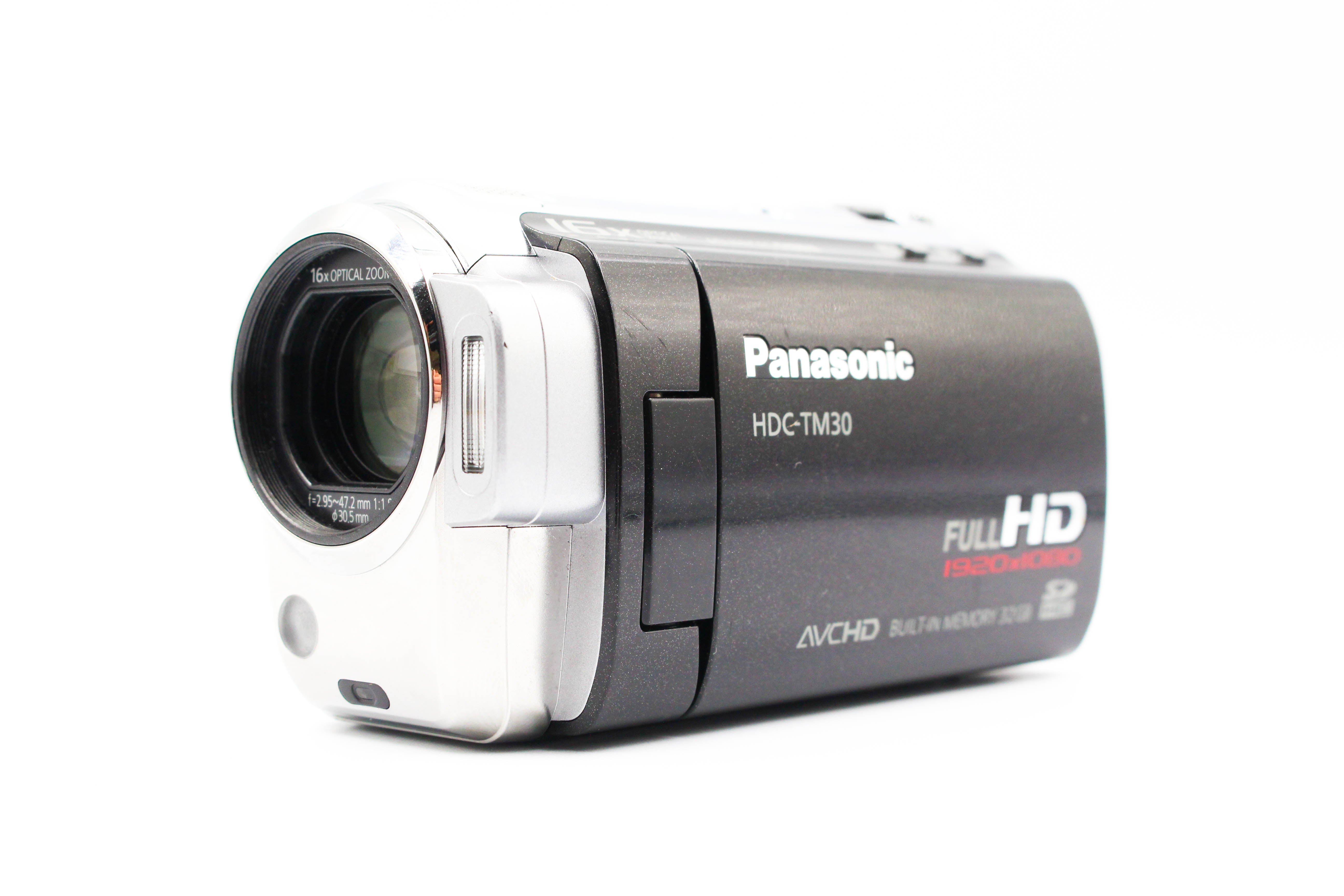 Panasonic HDC-TM30 Camcorder Digital Video Camera - Tested Bundle Excellent