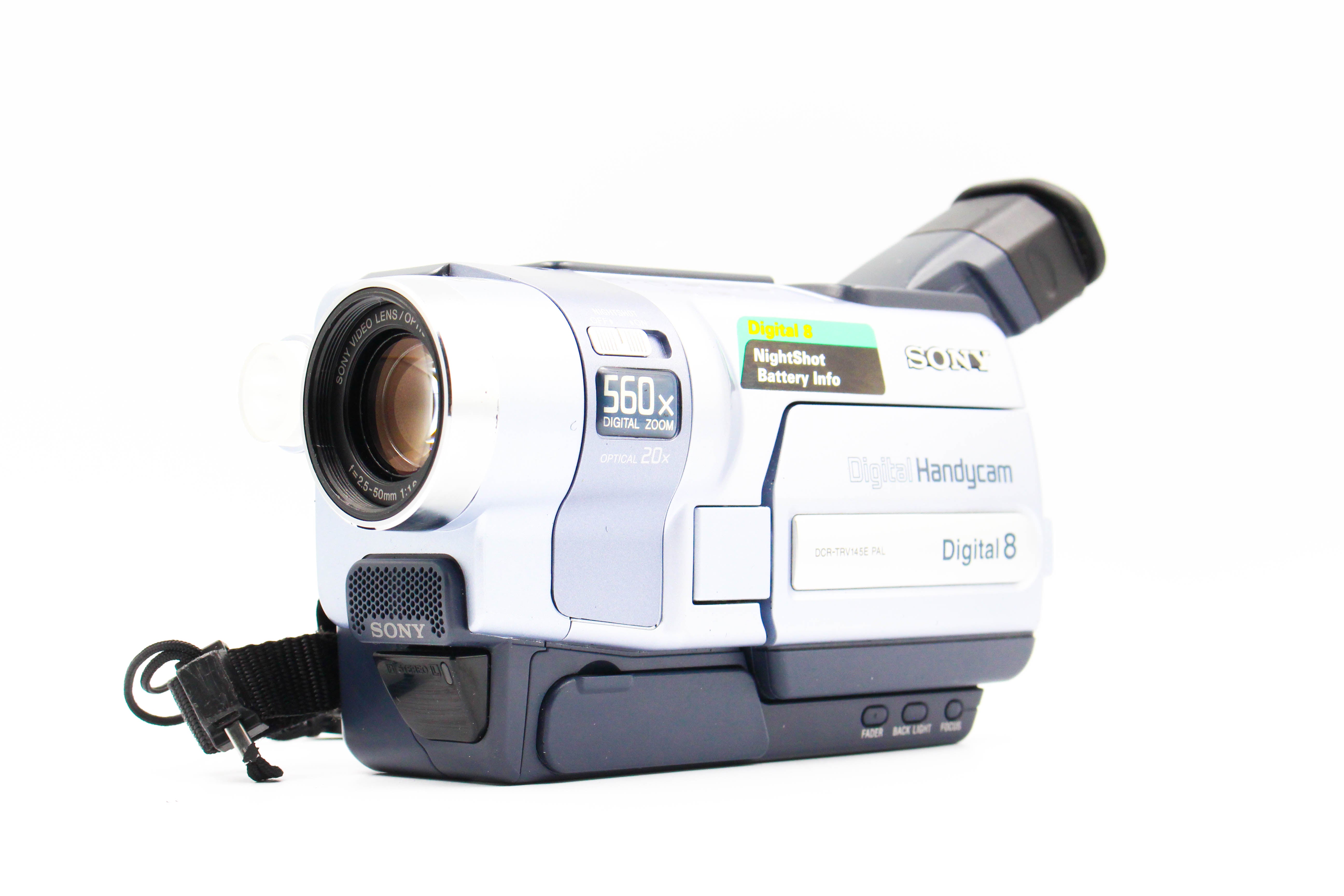 Sony DCR-TRV145E Digital8 Tape Camcorder Digital Video Camera - Tested Bundle Excellent