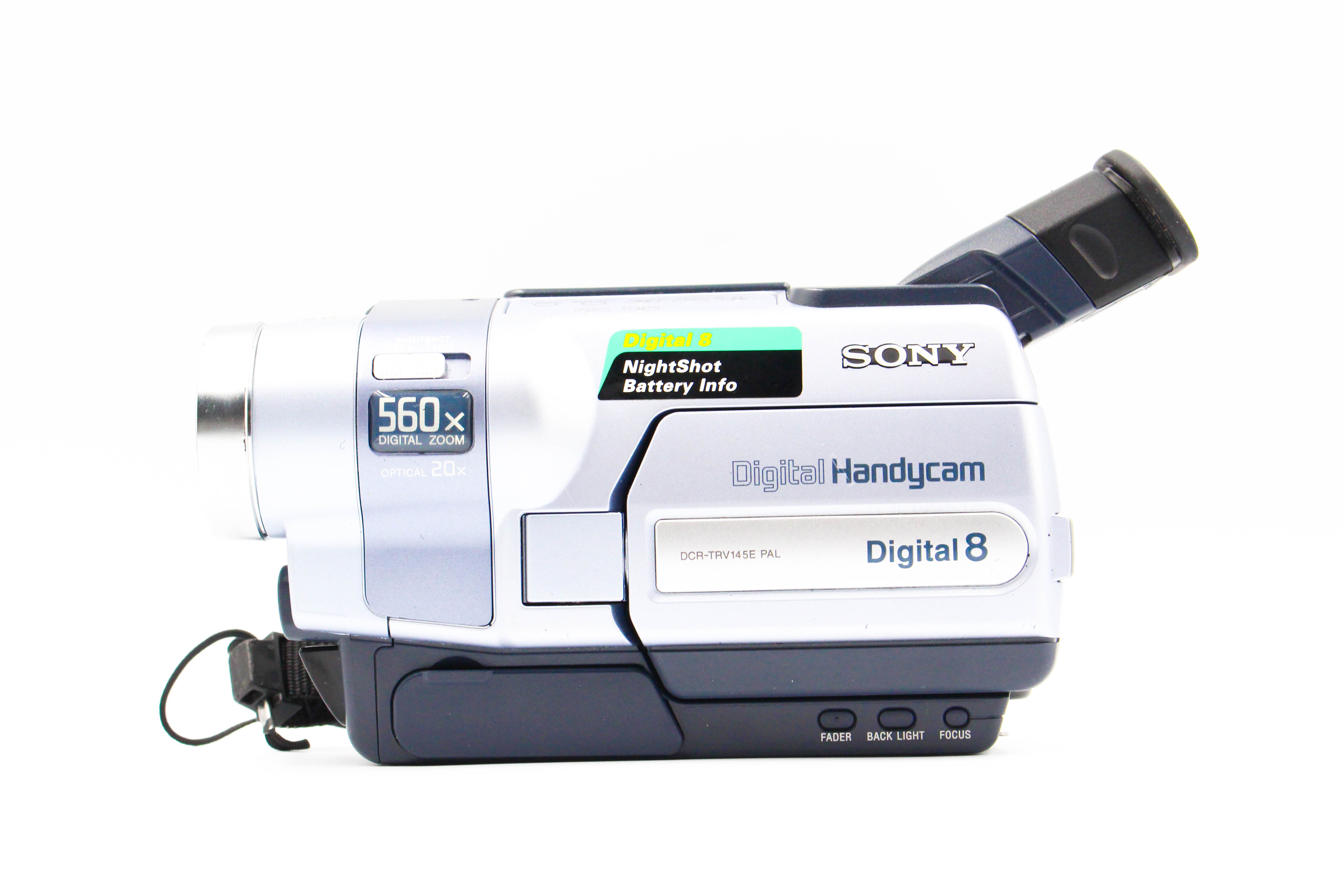 Sony DCR-TRV145E Digital8 Tape Camcorder Digital Video Camera - Tested Bundle Excellent