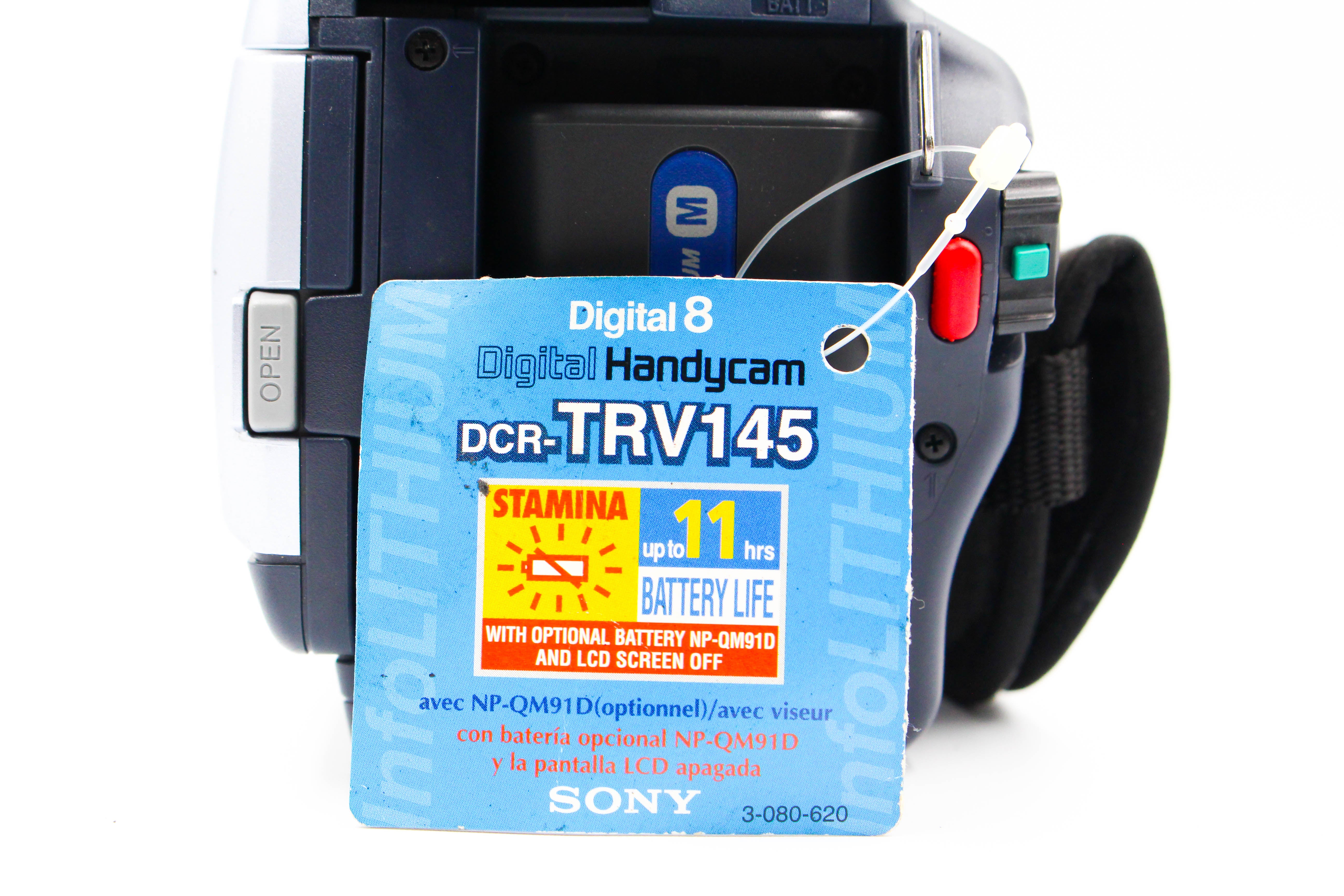 Sony DCR-TRV145E Digital8 Tape Camcorder Digital Video Camera (Tapeless Only)