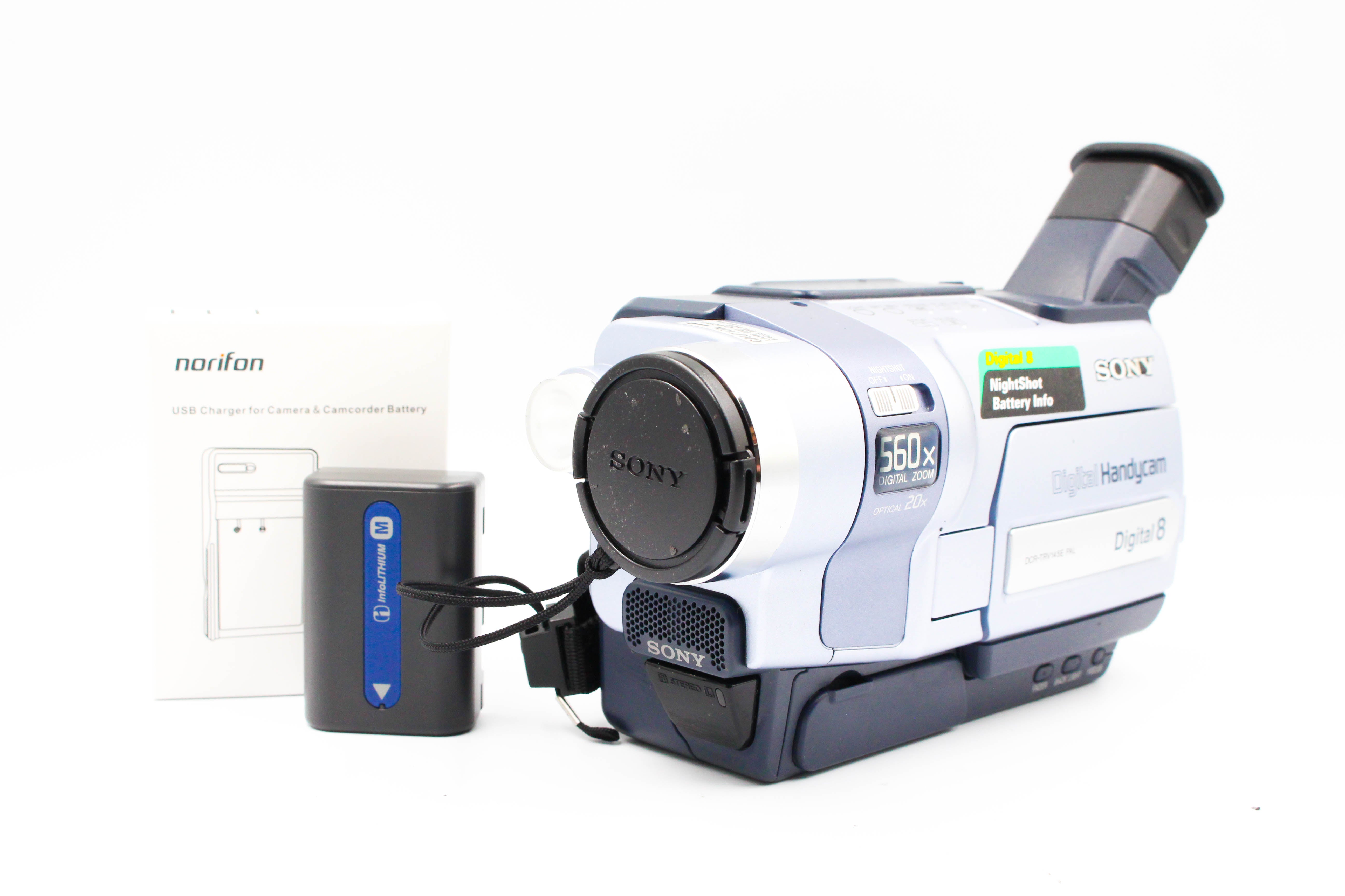 Sony DCR-TRV145E Digital8 Tape Camcorder Digital Video Camera (Tapeless Only)