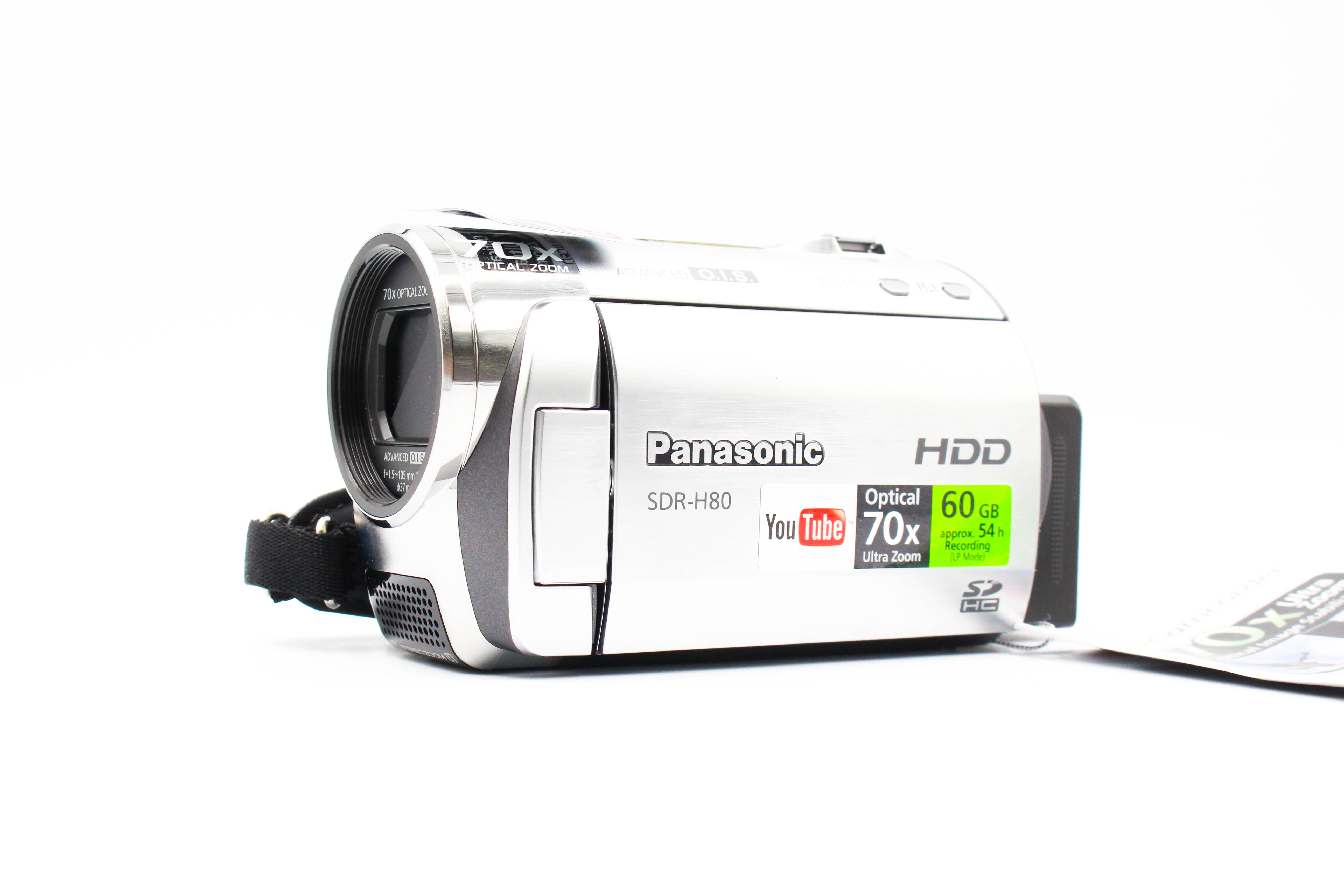 Panasonic SDR-H80 60GB HDD Digital Video Camcorder - Tested Bundle Excellent