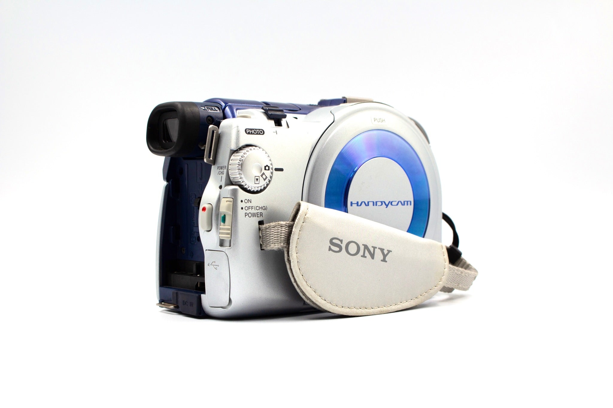 Sony DCR-DVD100E DVD Digital Retro Video Camera Camcorder - Tested Bundle Excellent