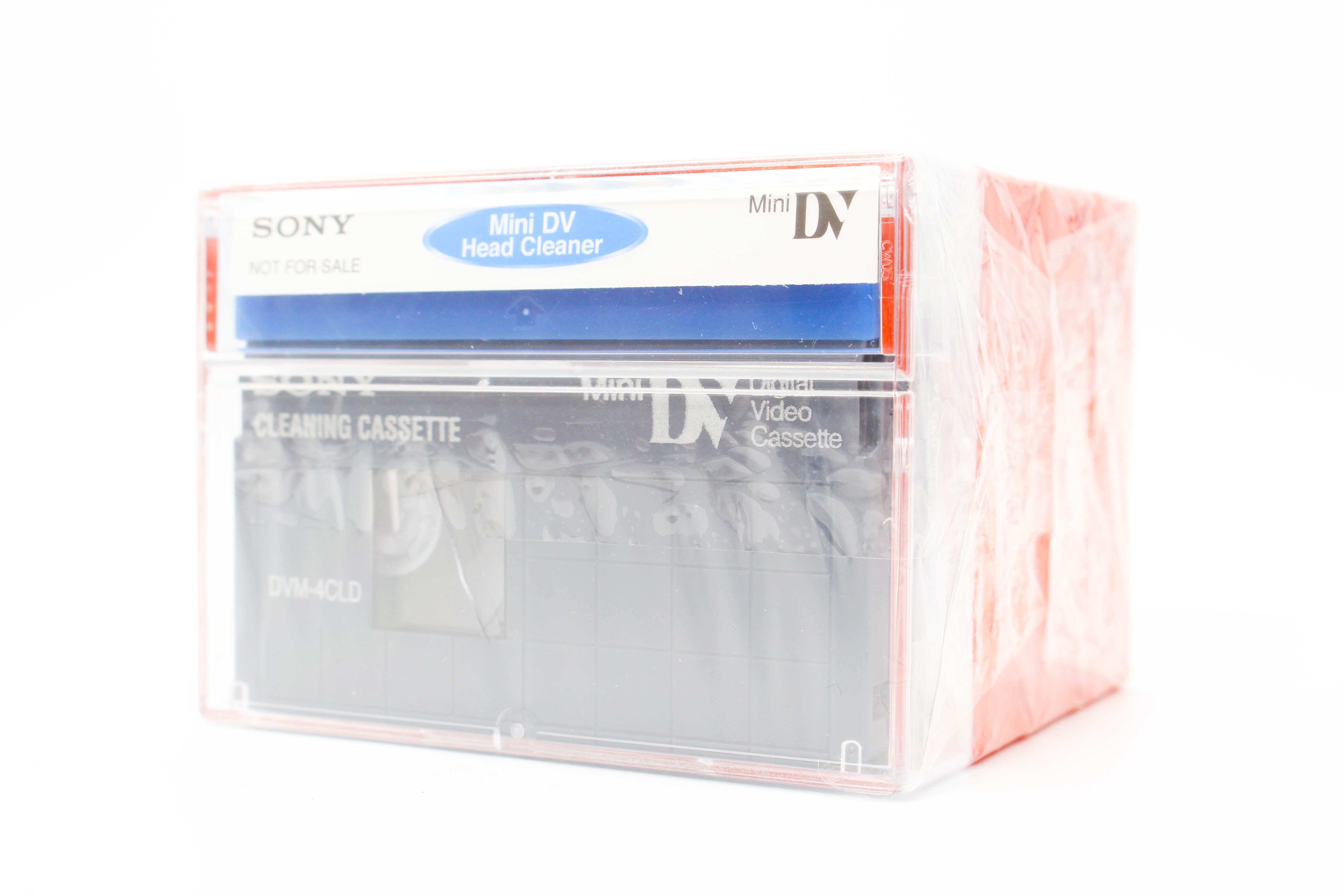 Sony MiniDV Cleaning Tape Bundle DVM4CLD DVM60PR3 For Camcorders - Brand New Bundle