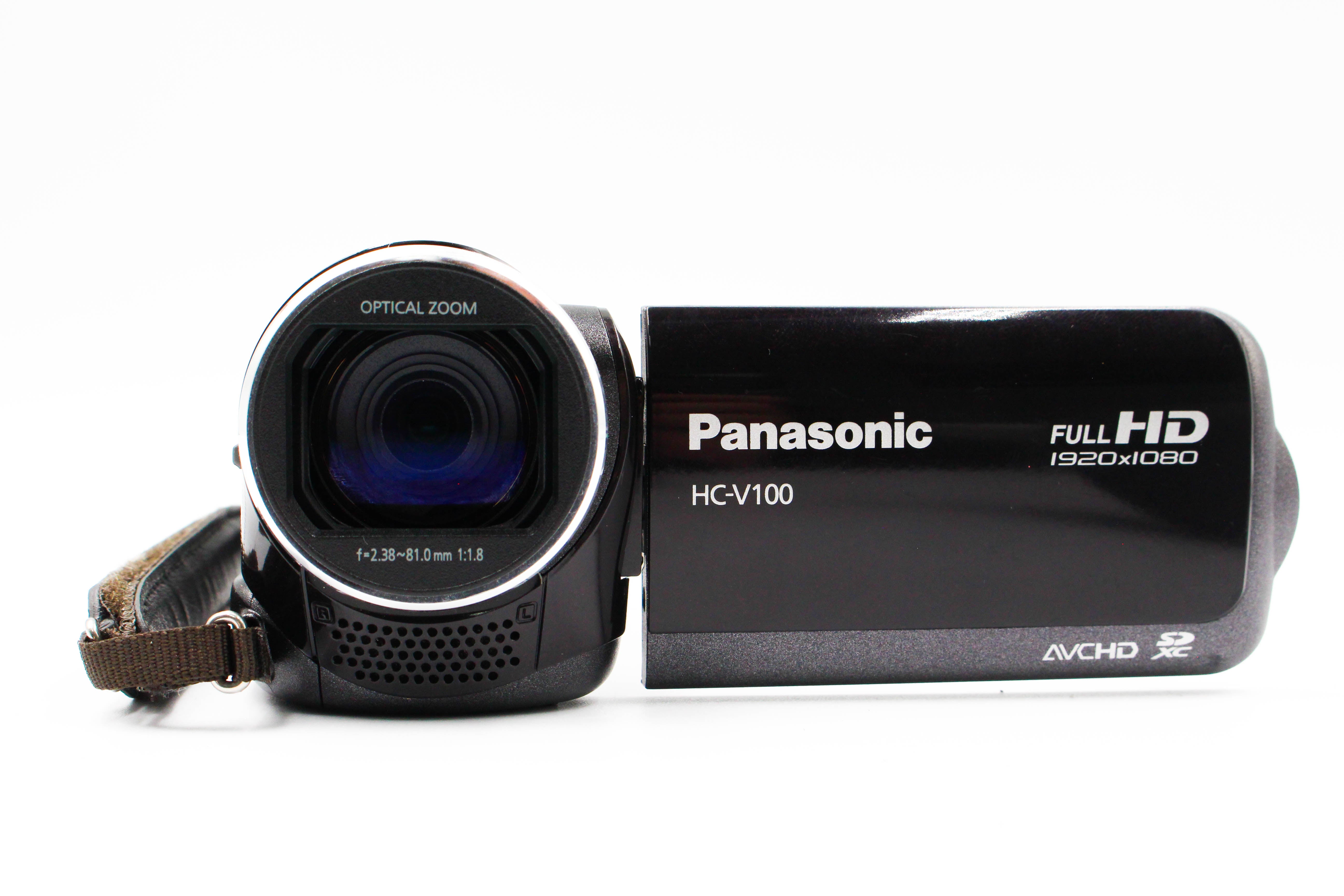 Panasonic HC-V100 HD SD Digital Video Camera Camcorder