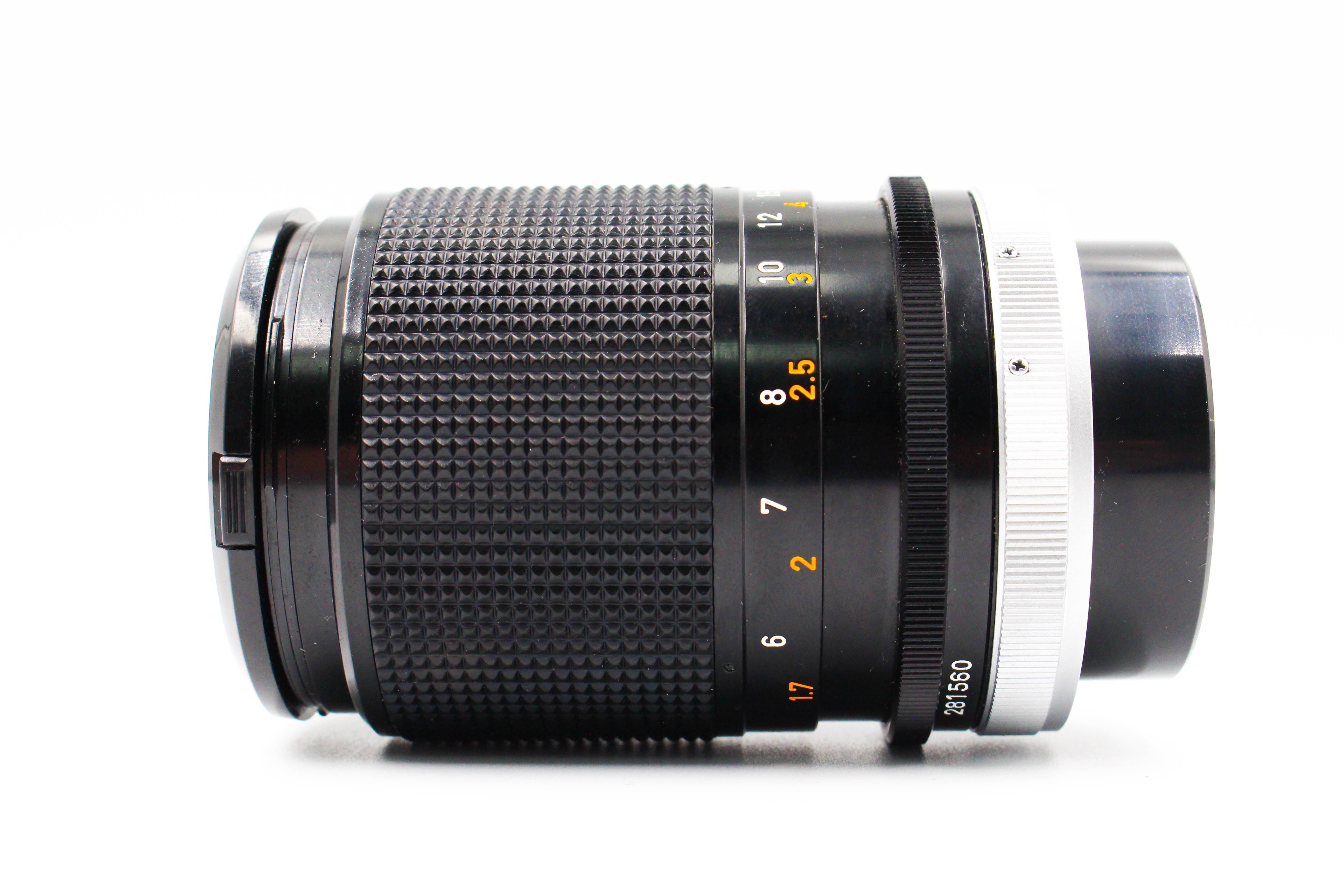 Canon 135mm f/3.5 S.C. Telephoto Prime Camera Lens FD Mount - Tested Set