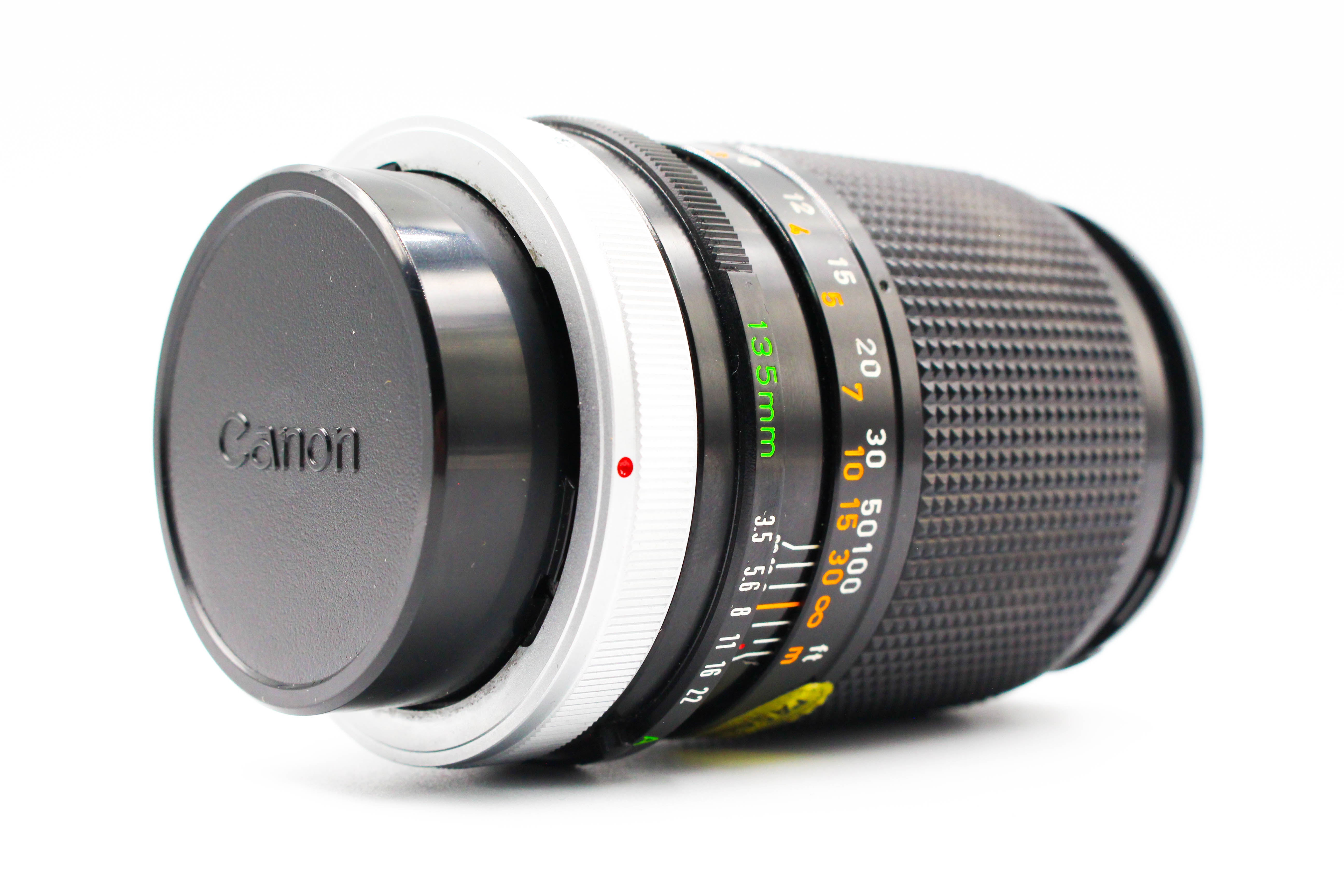 Canon 135mm f/3.5 S.C. Telephoto Prime Camera Lens FD Mount - Tested Set