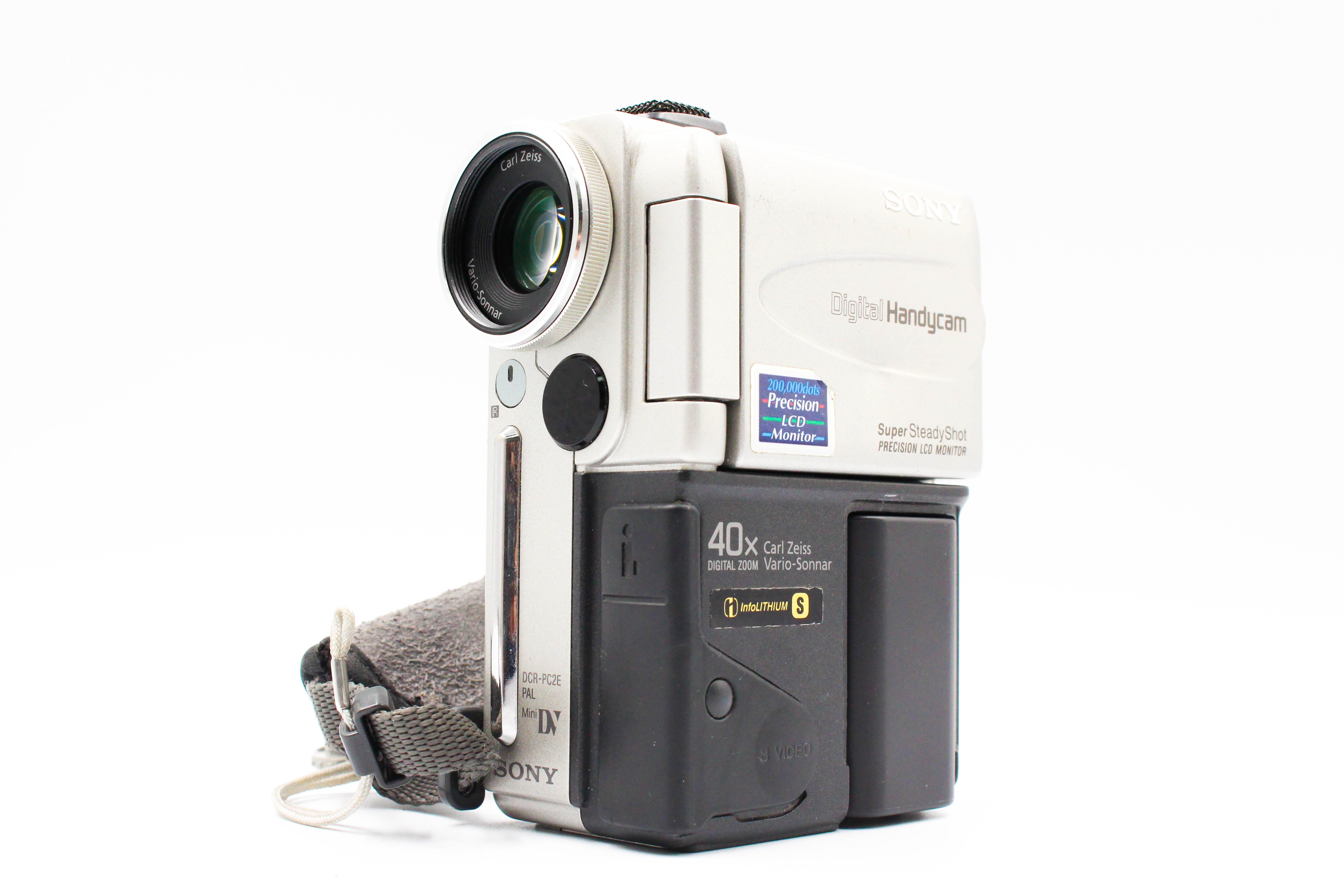 Sony DCR-PC2E MiniDV Handycam Digital Video Camera Camcorder - Tested Bundle