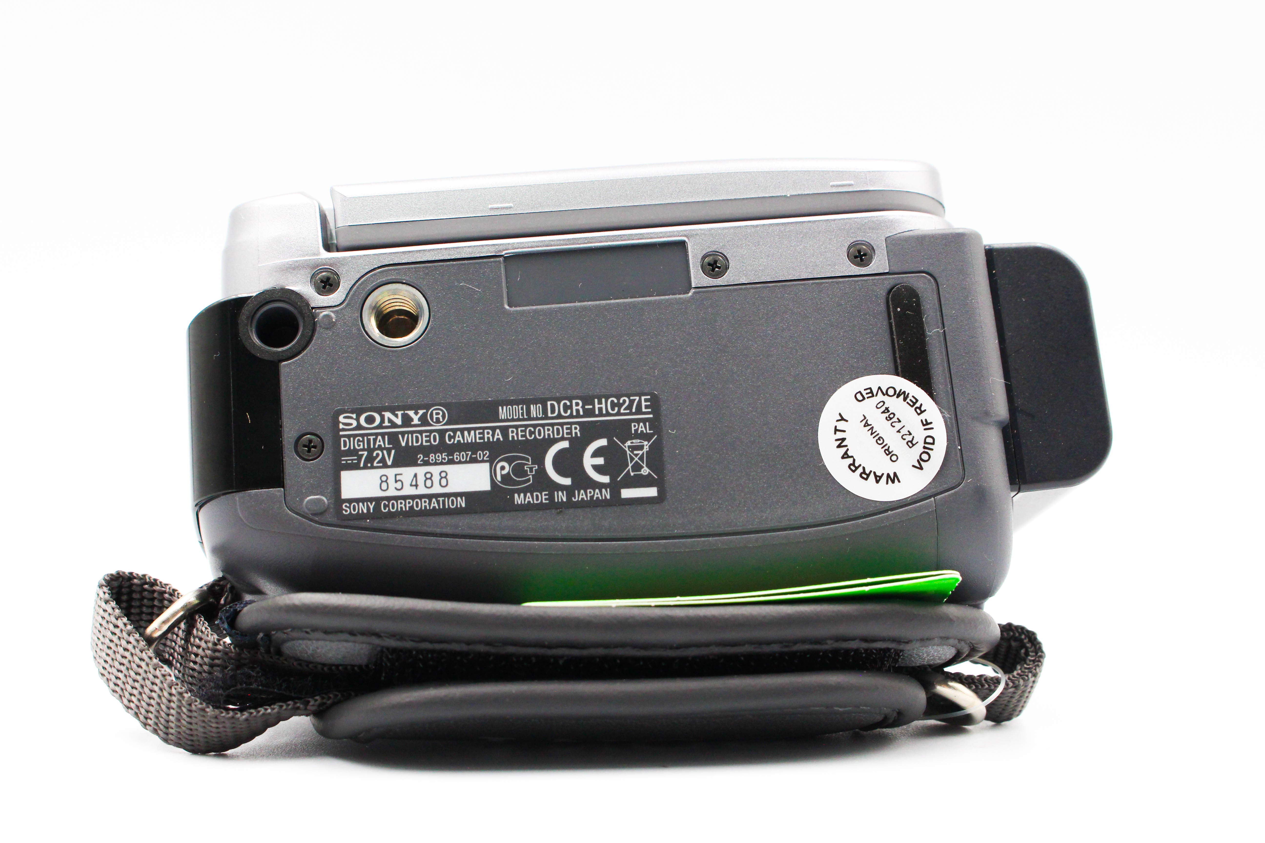 Sony DCR-HC27E MiniDV Handycam Digital Video Camera Camcorder - Tested Bundle Excellent