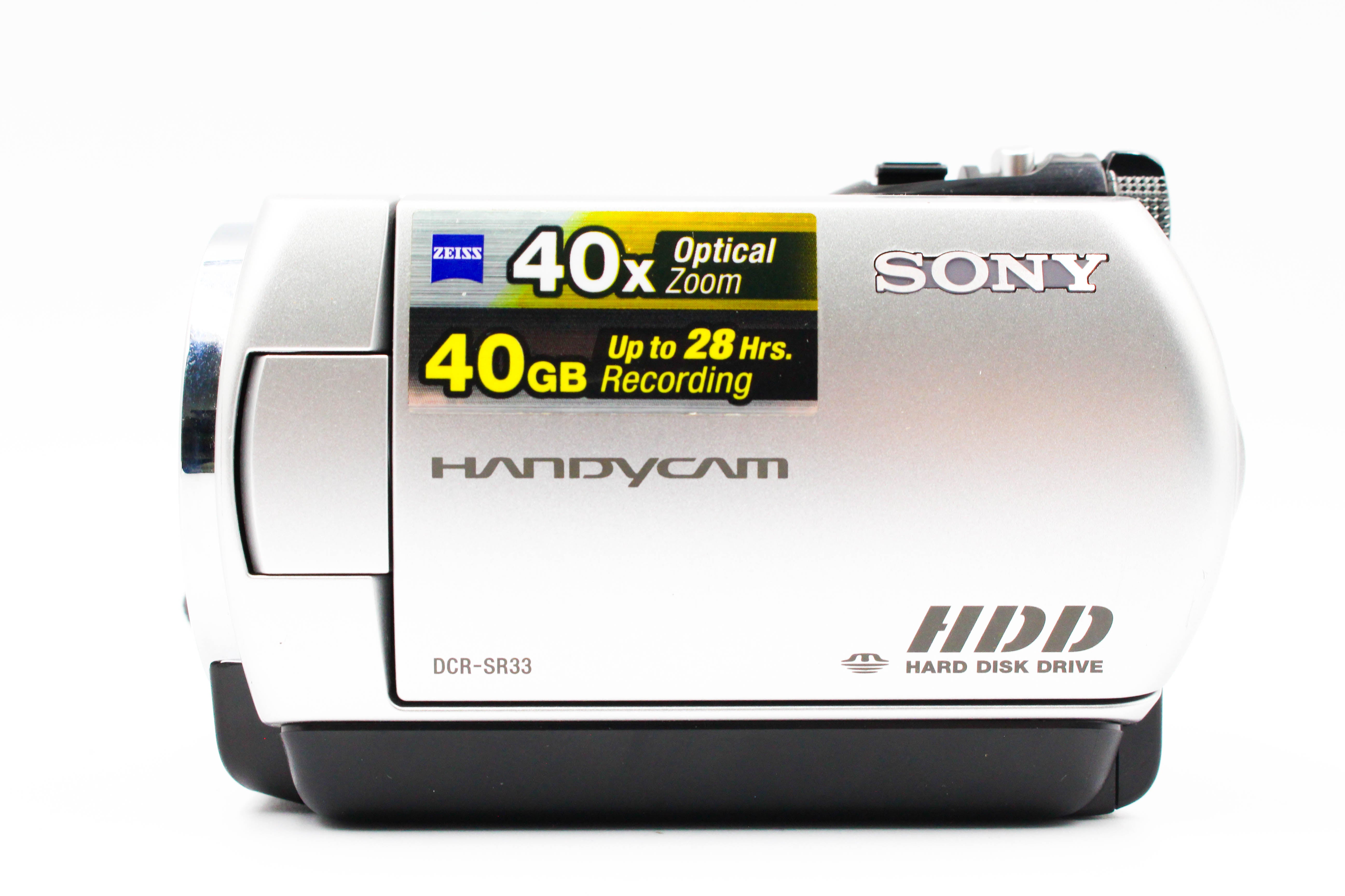 Sony DCR-SR33E HDD Digital Video Camera Camcorder - Tested Bundle Excellent