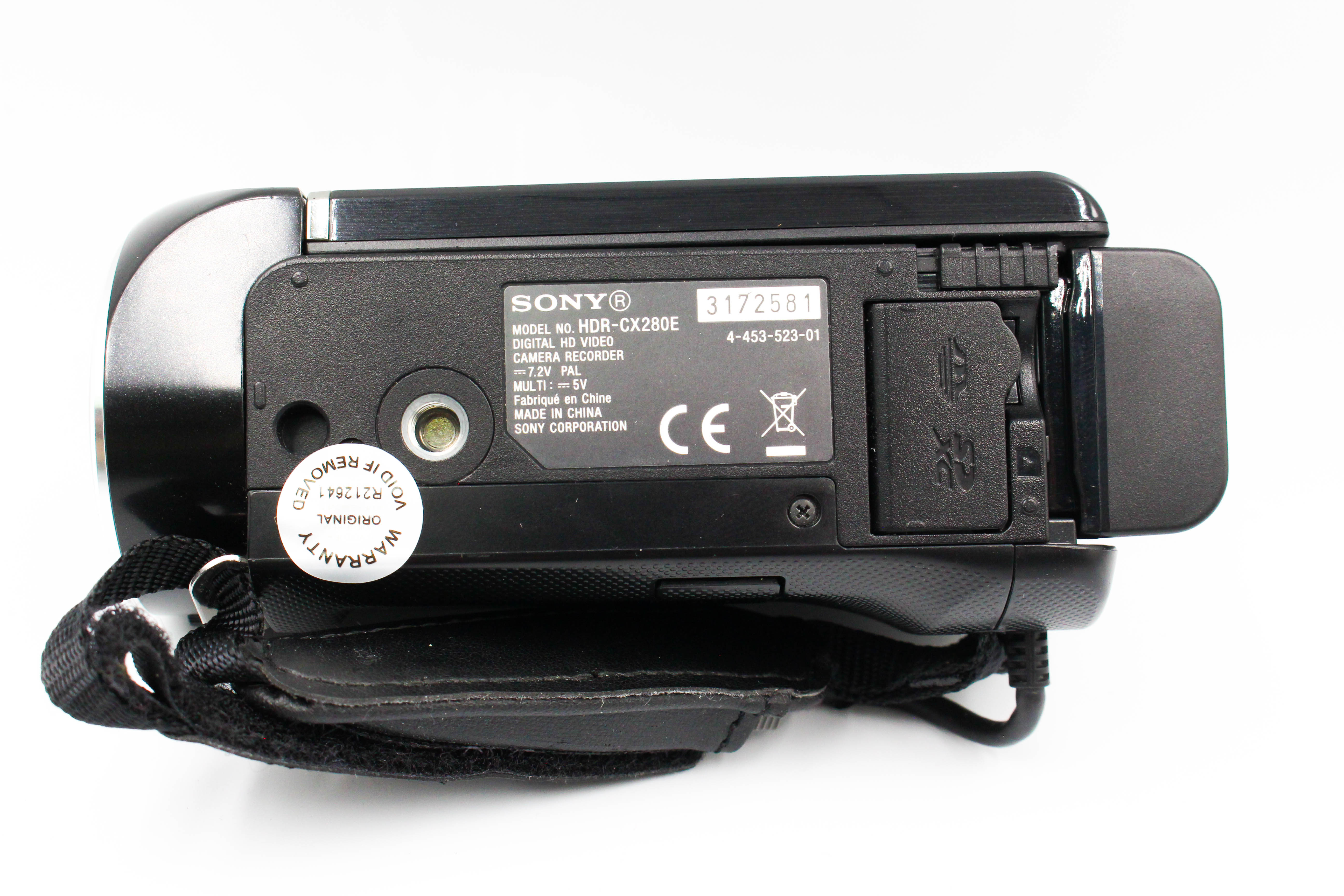 Sony HDR-CX280E HD SC Card Digital Video Camera Camcorder