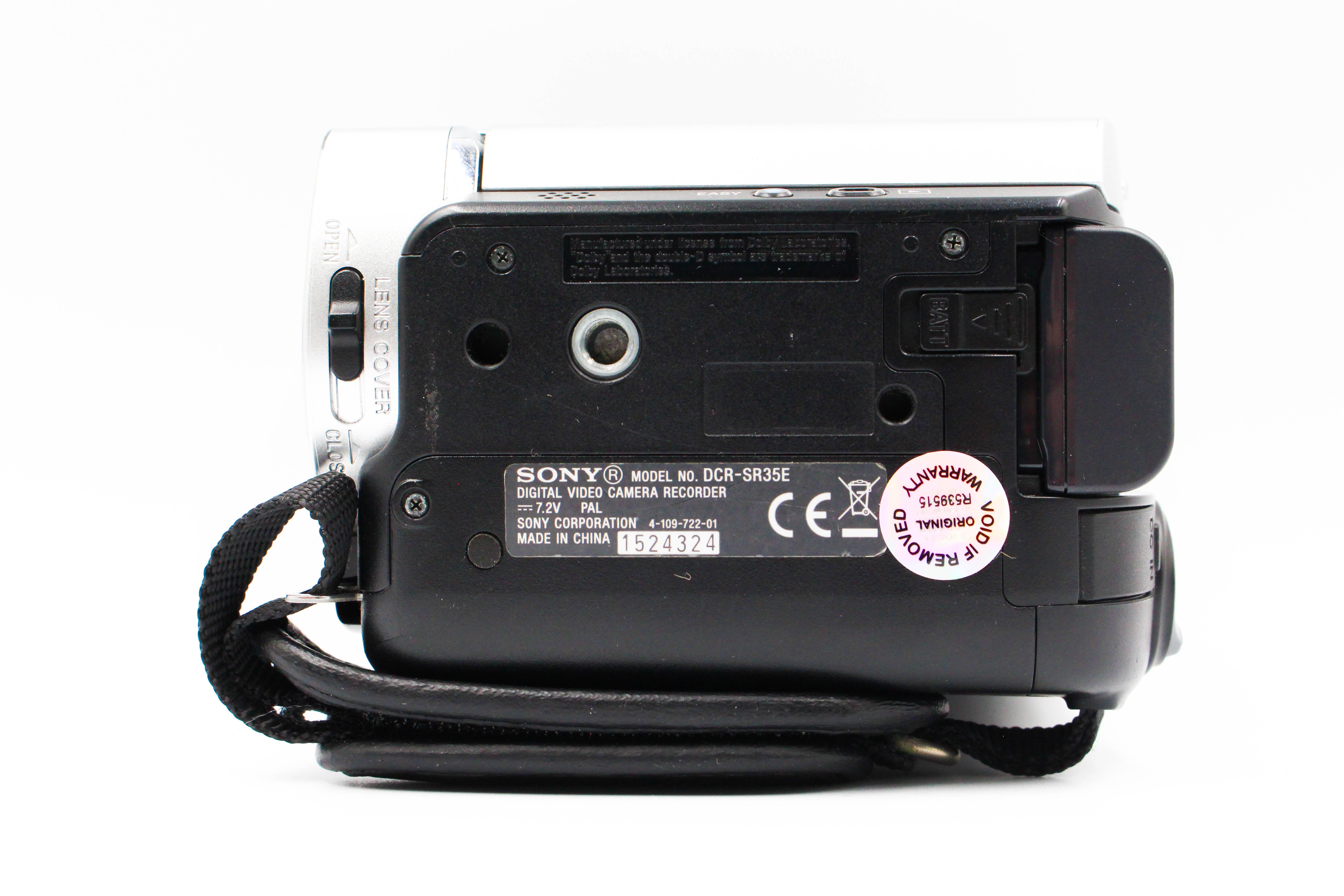 Sony DCR-SR35E HDD Digital Video Camera Camcorder - Tested Bundle Excellent