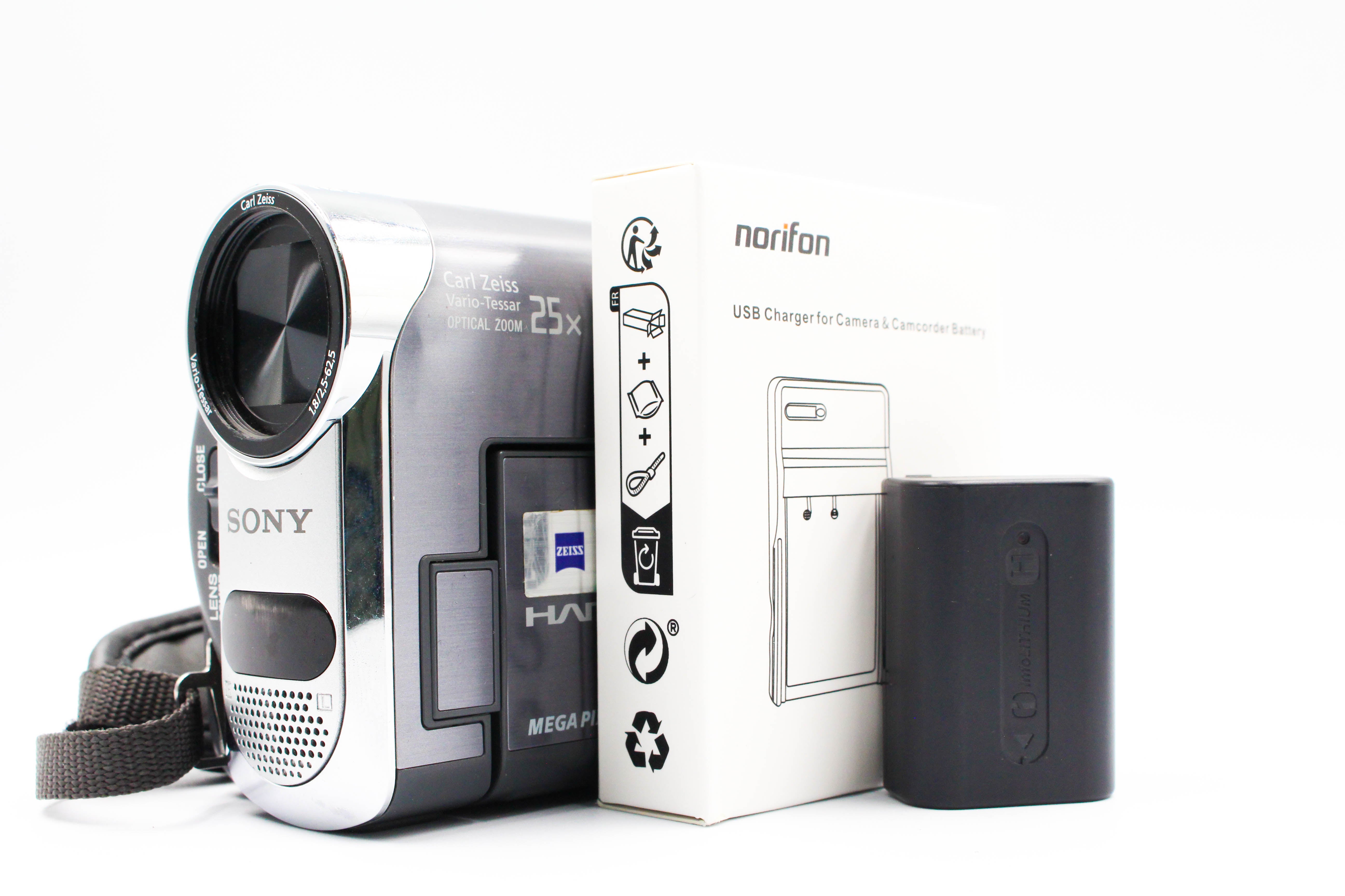 Sony DCR-HC47E MiniDV Handycam Digital Video Camera Camcorder - Tested Bundle Excellent