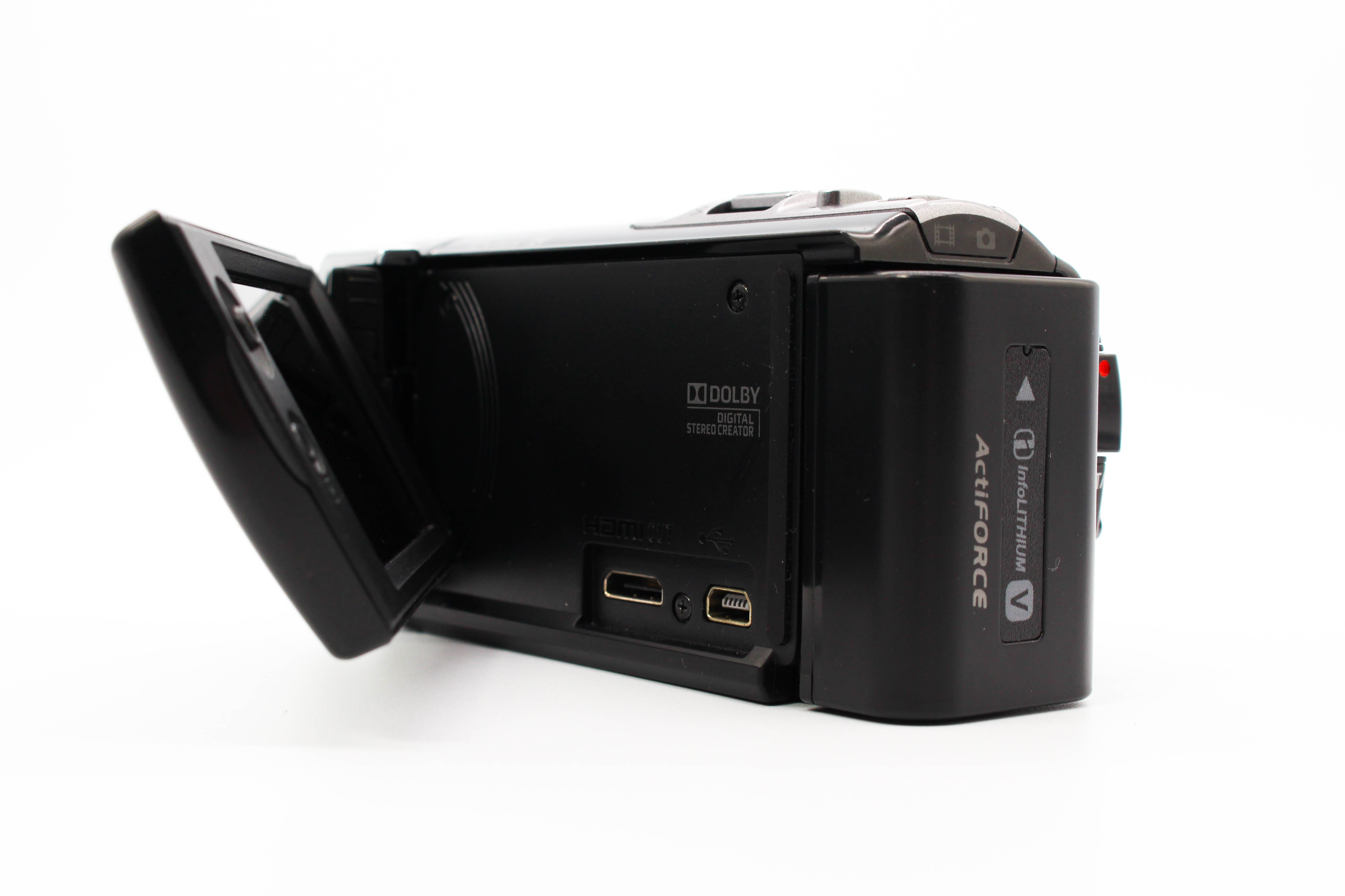 Sony HDR-CX190E HD SD Card Handycam Camcorder Camera - Tested Bundle Excellent