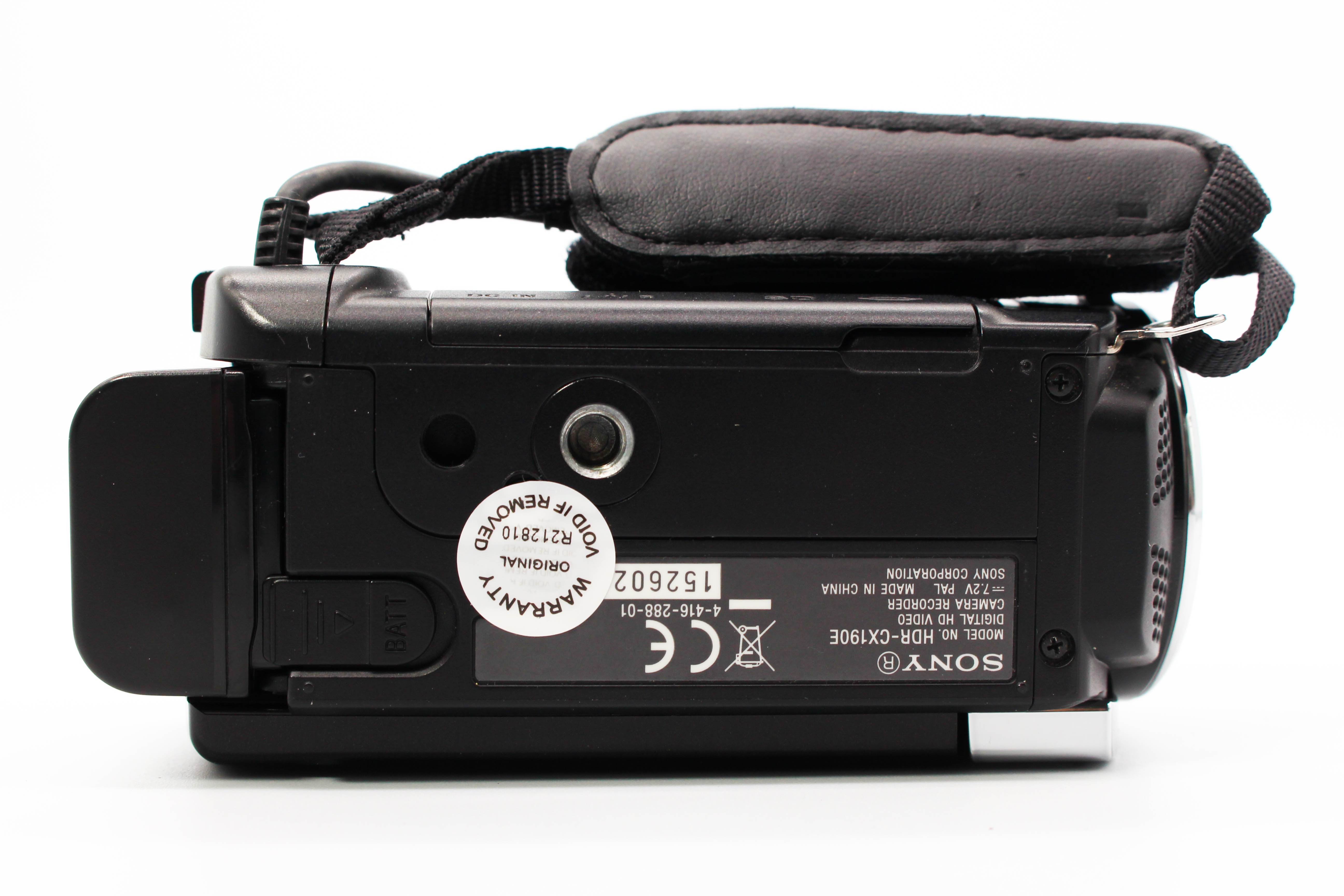 Sony HDR-CX190E HD SD Card Handycam Camcorder Camera - Tested Bundle Excellent