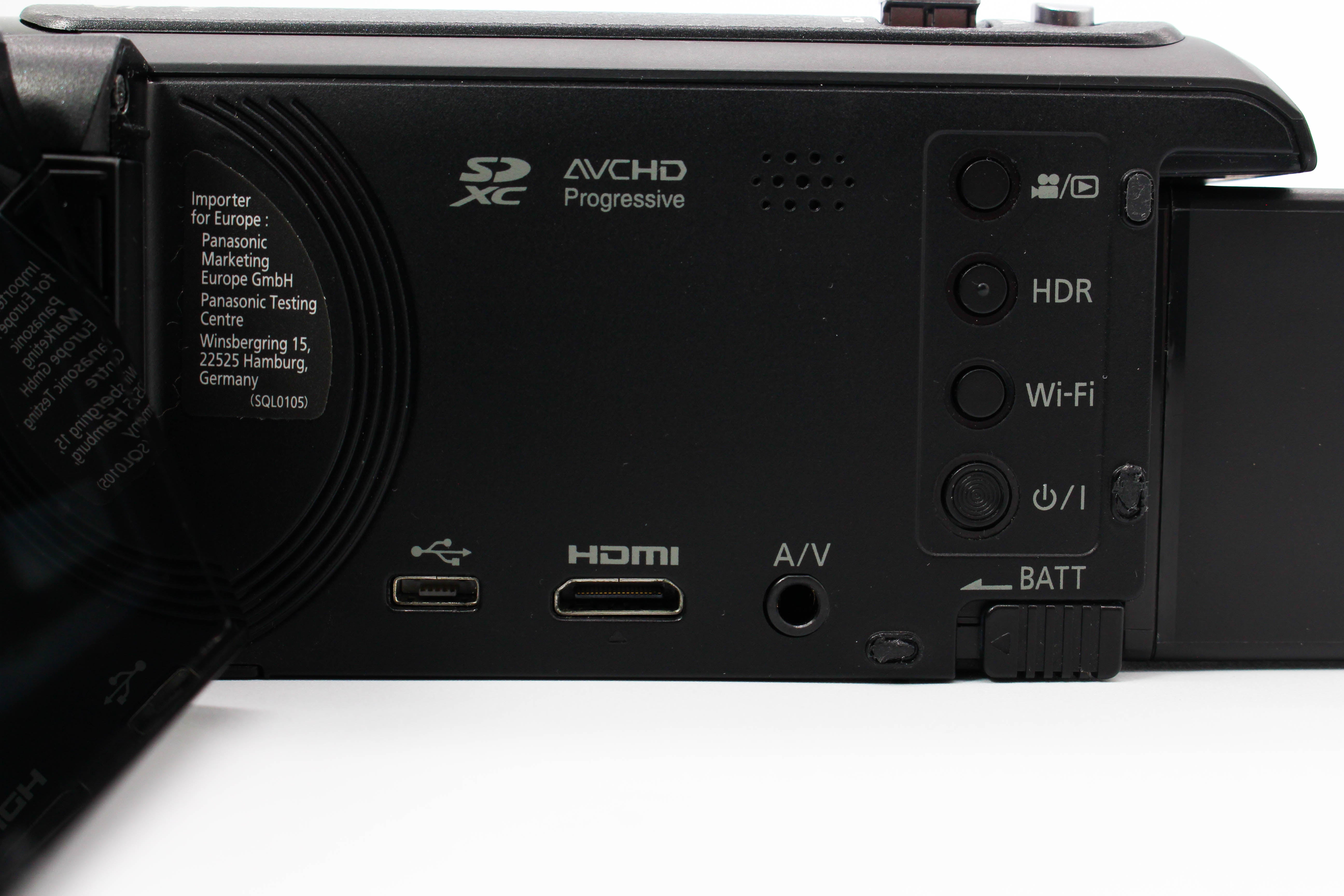 Panasonic HC-W580 HD SD Card Handycam Camcorder Camera - Tested Bundle Excellent