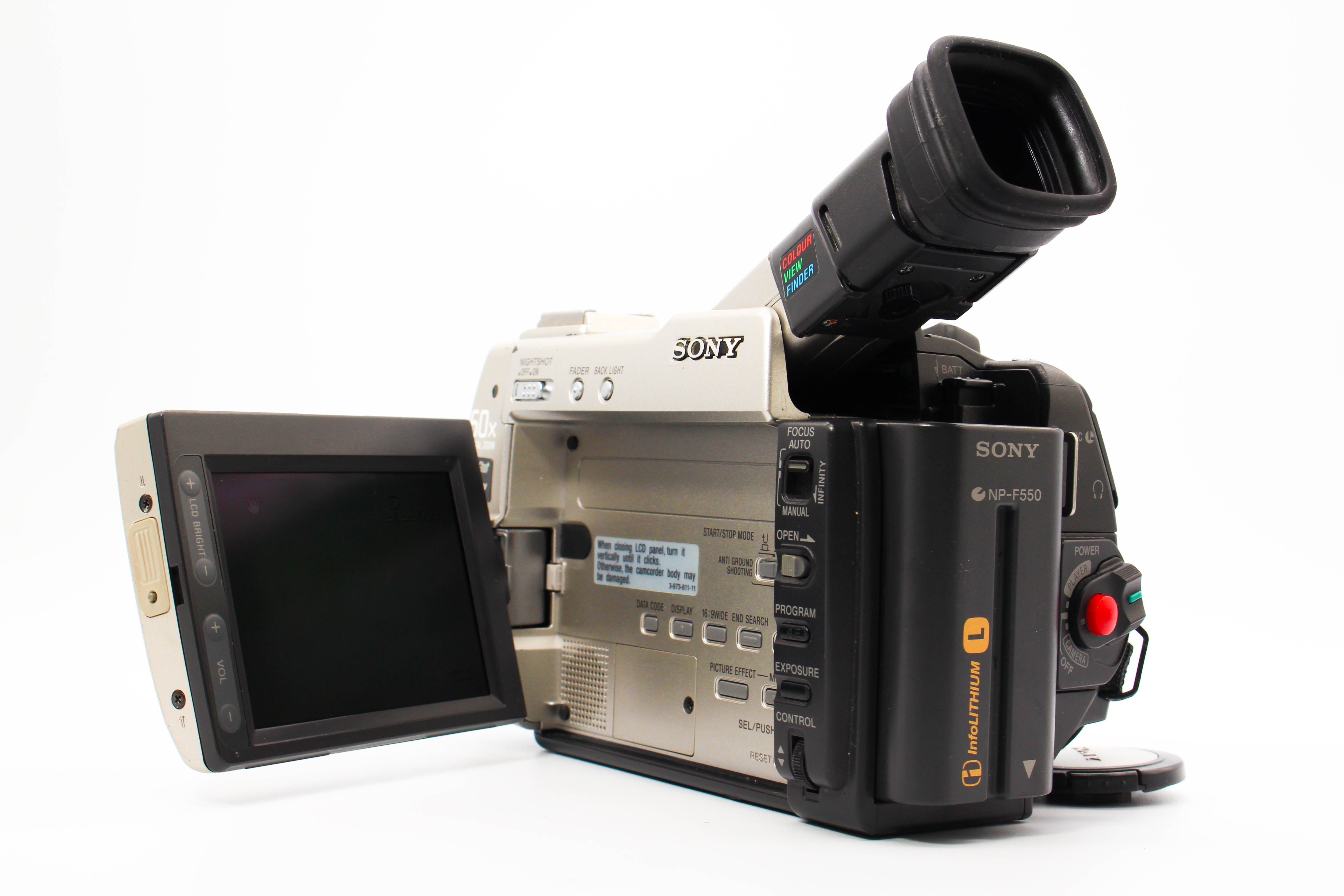 Sony DCR-TRV9E MiniDV Video Handycam Camcorder Camera - Tested Bundle Excellent Rare