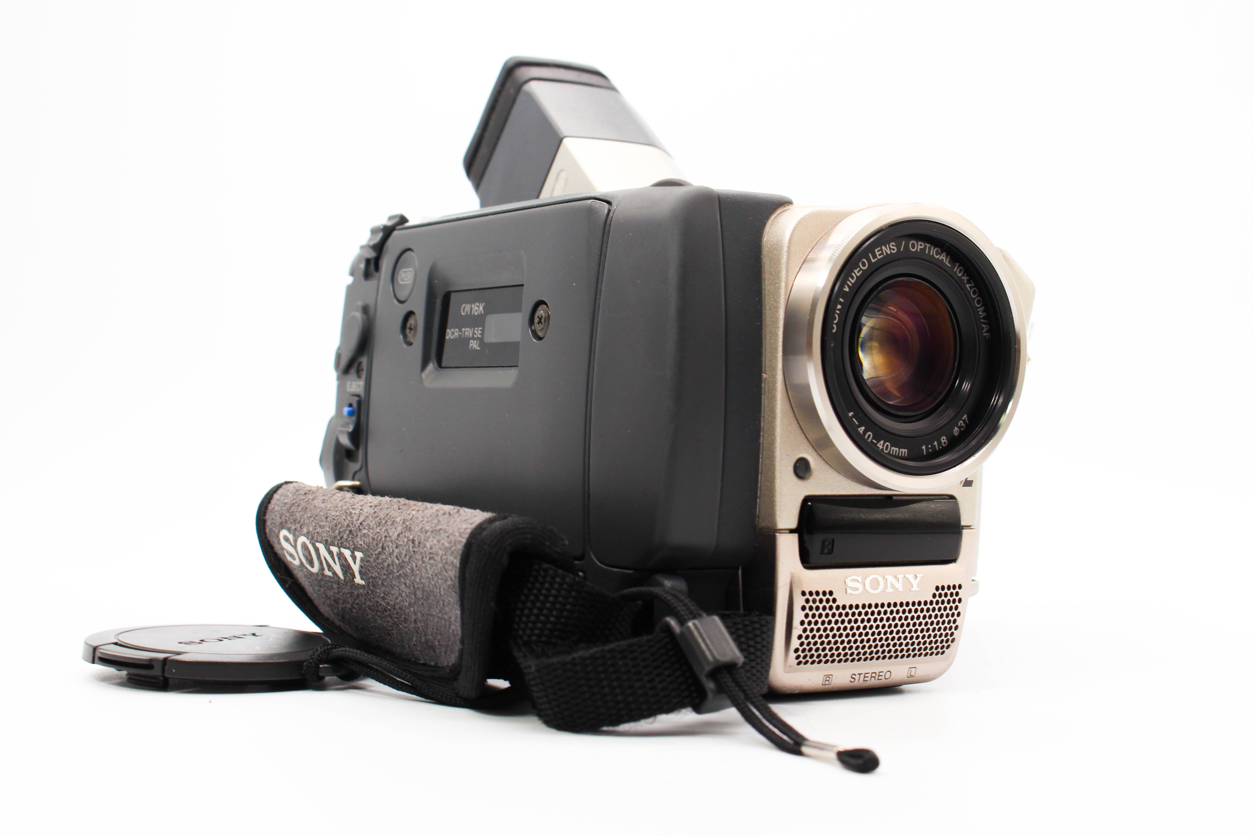 Sony DCR-TRV5E MiniDV Video Handycam Camcorder Camera - Tested Bundle Excellent Very Rare