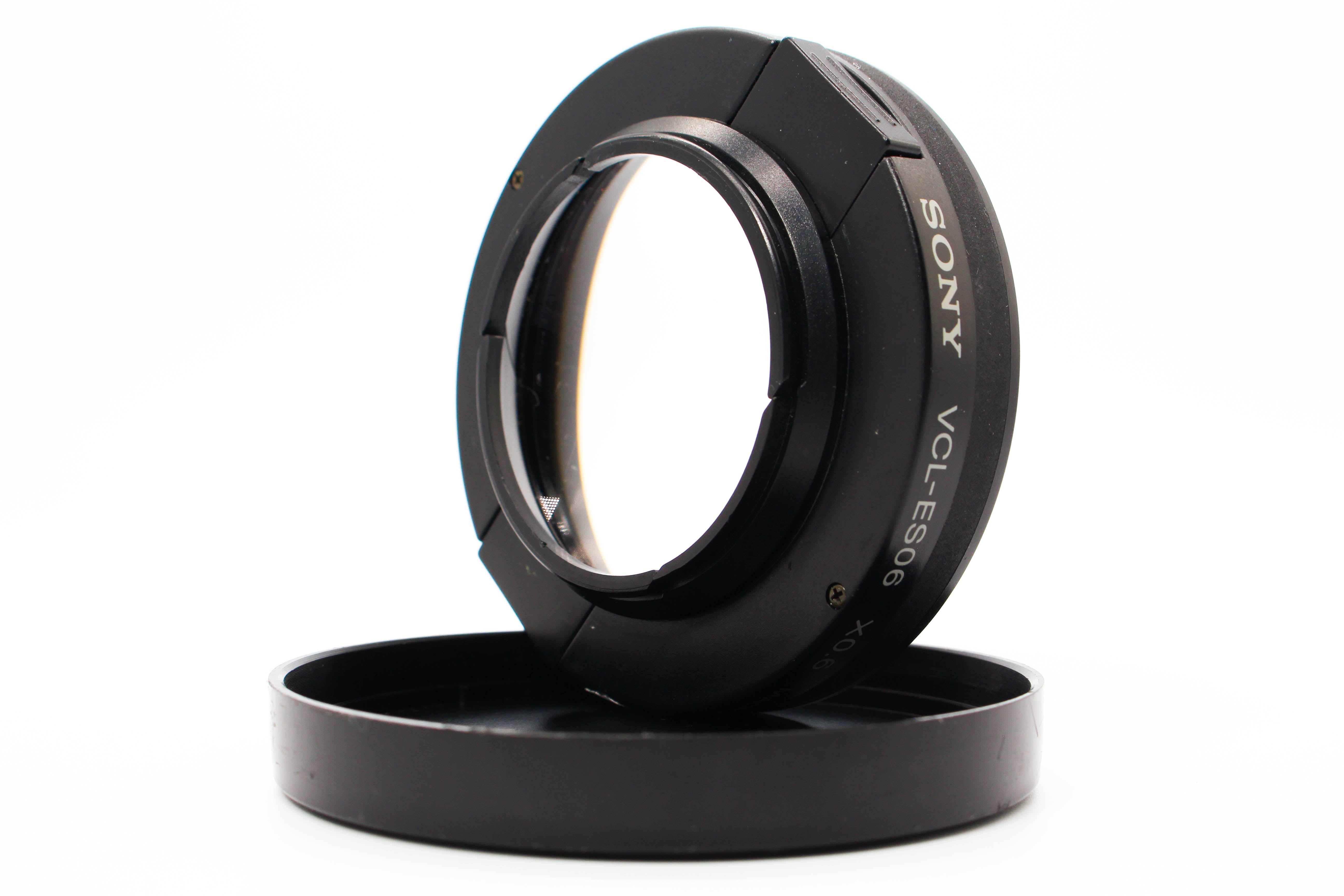 Sony VCL-ES06 37mm-52mm X0.6 One Touch Wide Conversion Lens  - Tested Excellent