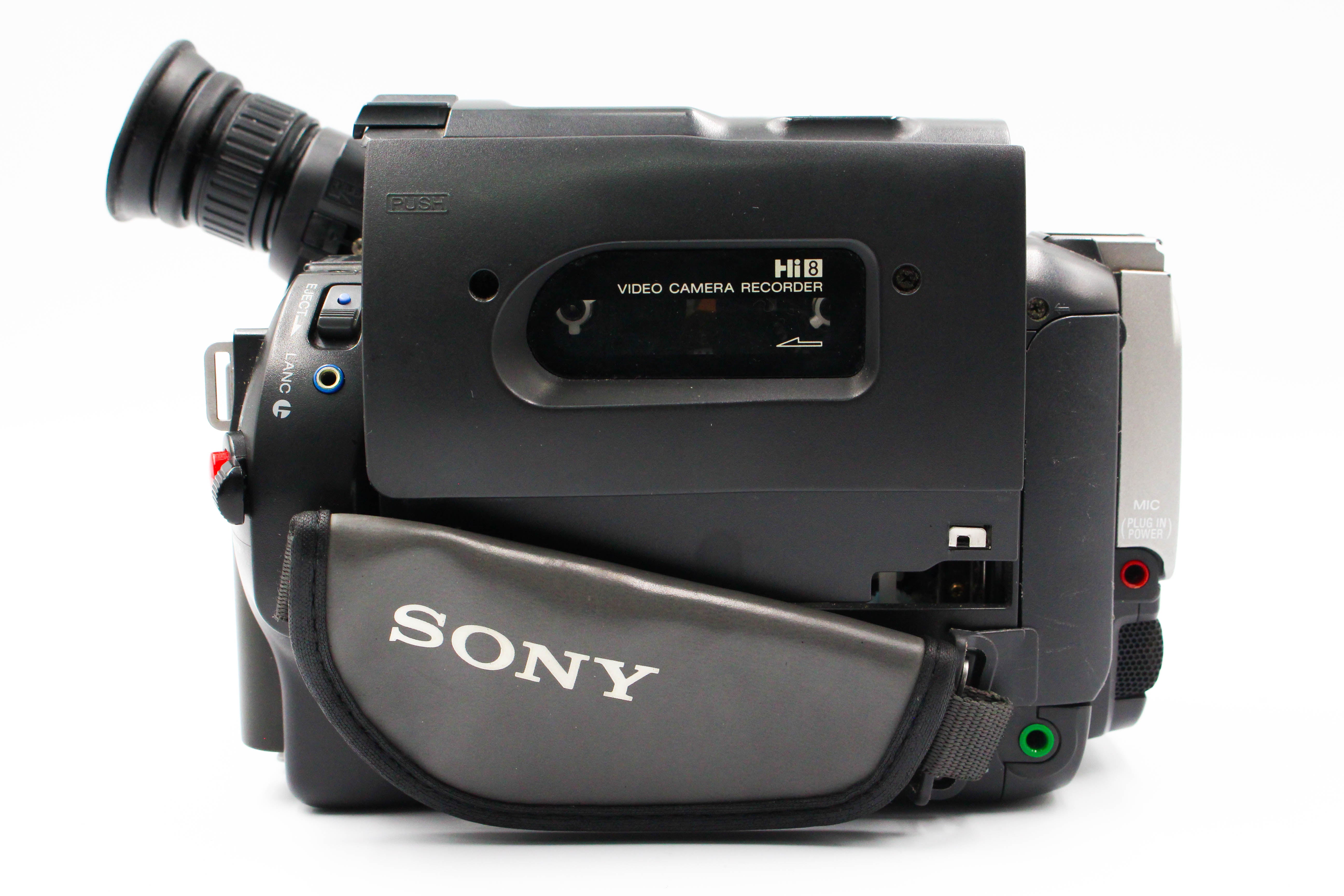 Sony CCD-TRV64E Hi8 Handycam Retro Video Camera Camcorder - Tested Bundle Rare