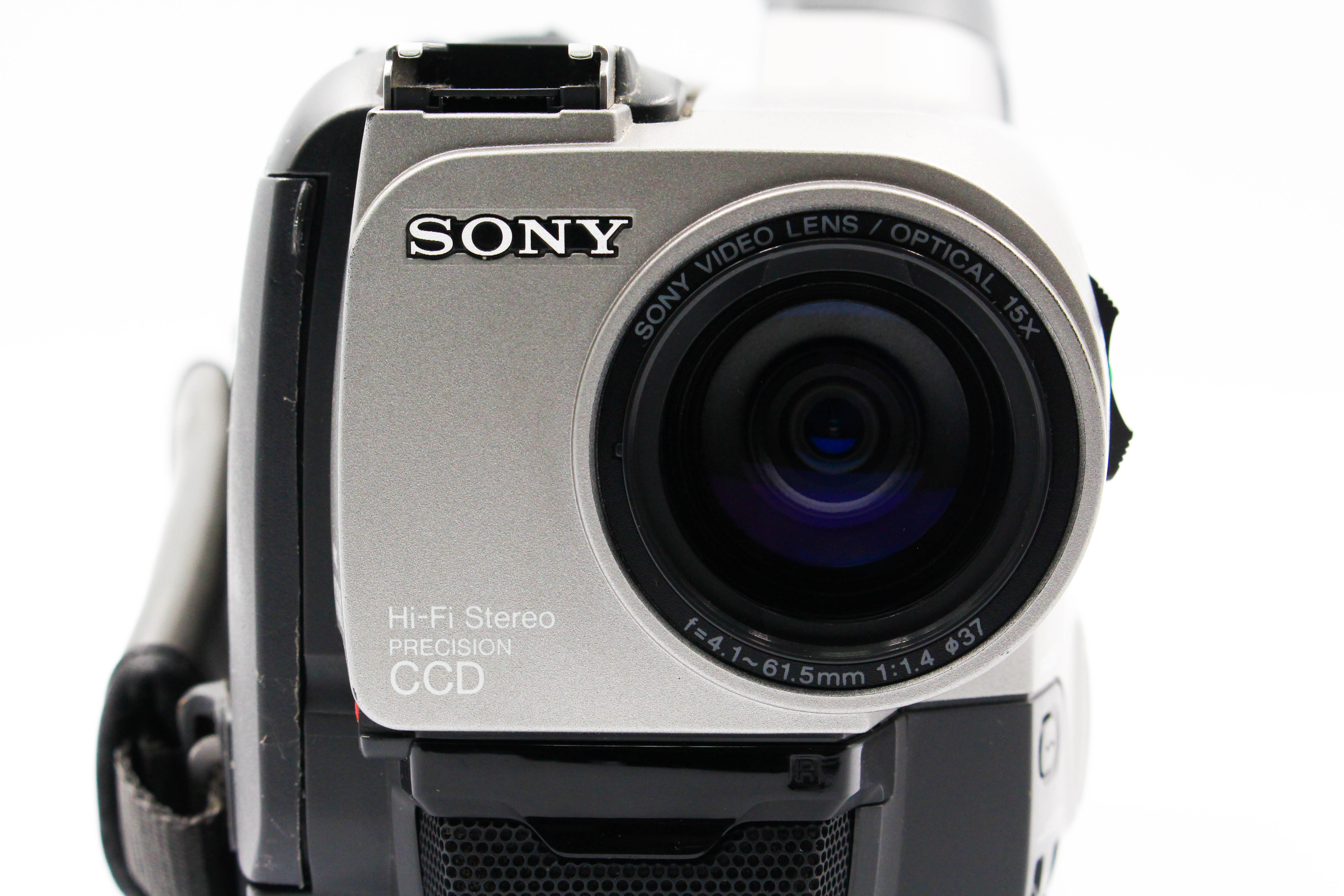 Sony CCD-TRV64E Hi8 Handycam Retro Video Camera Camcorder - Tested Bundle Rare