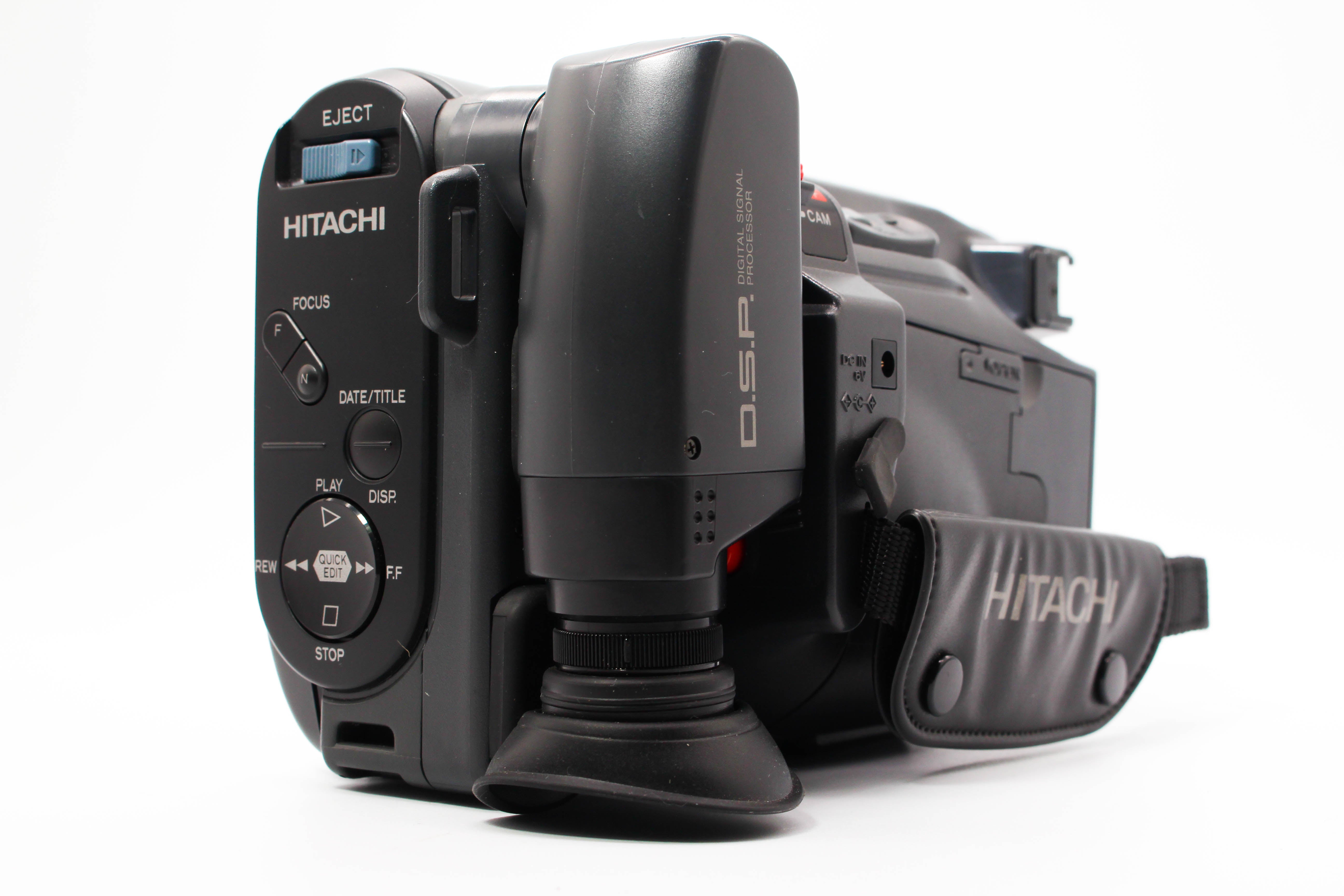 Hitachi VM-E110E Video8 8mm Handycam Camcorder Camera - Tested Bundle Excellent