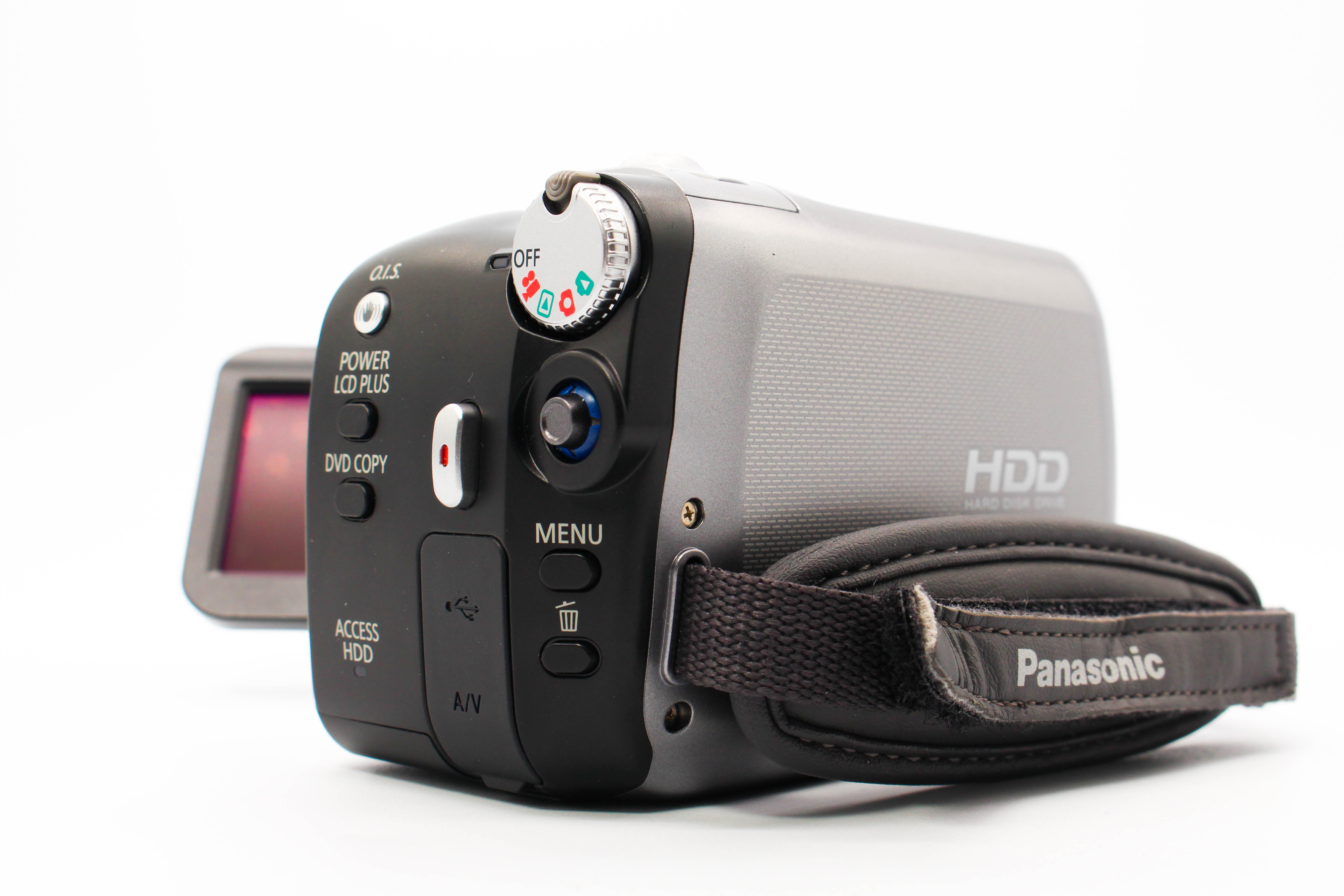 Panasonic SDR-H40 HDD HD Video Handycam Camcorder Camera - Tested Bundle Excellent