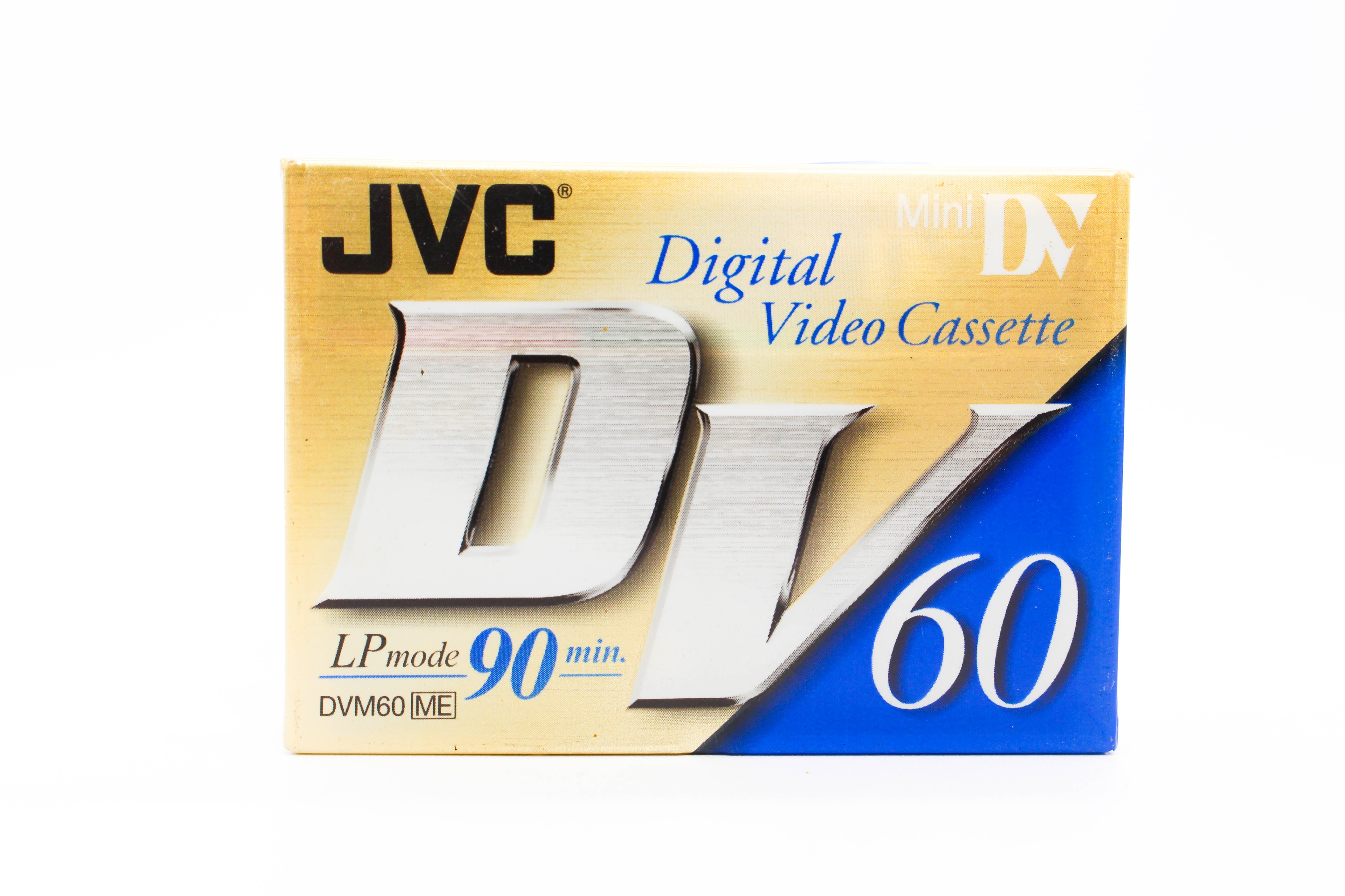 JVC DVM60 ME MiniDV Tape LP90/SP60 Digital Video Cassette - Brand New