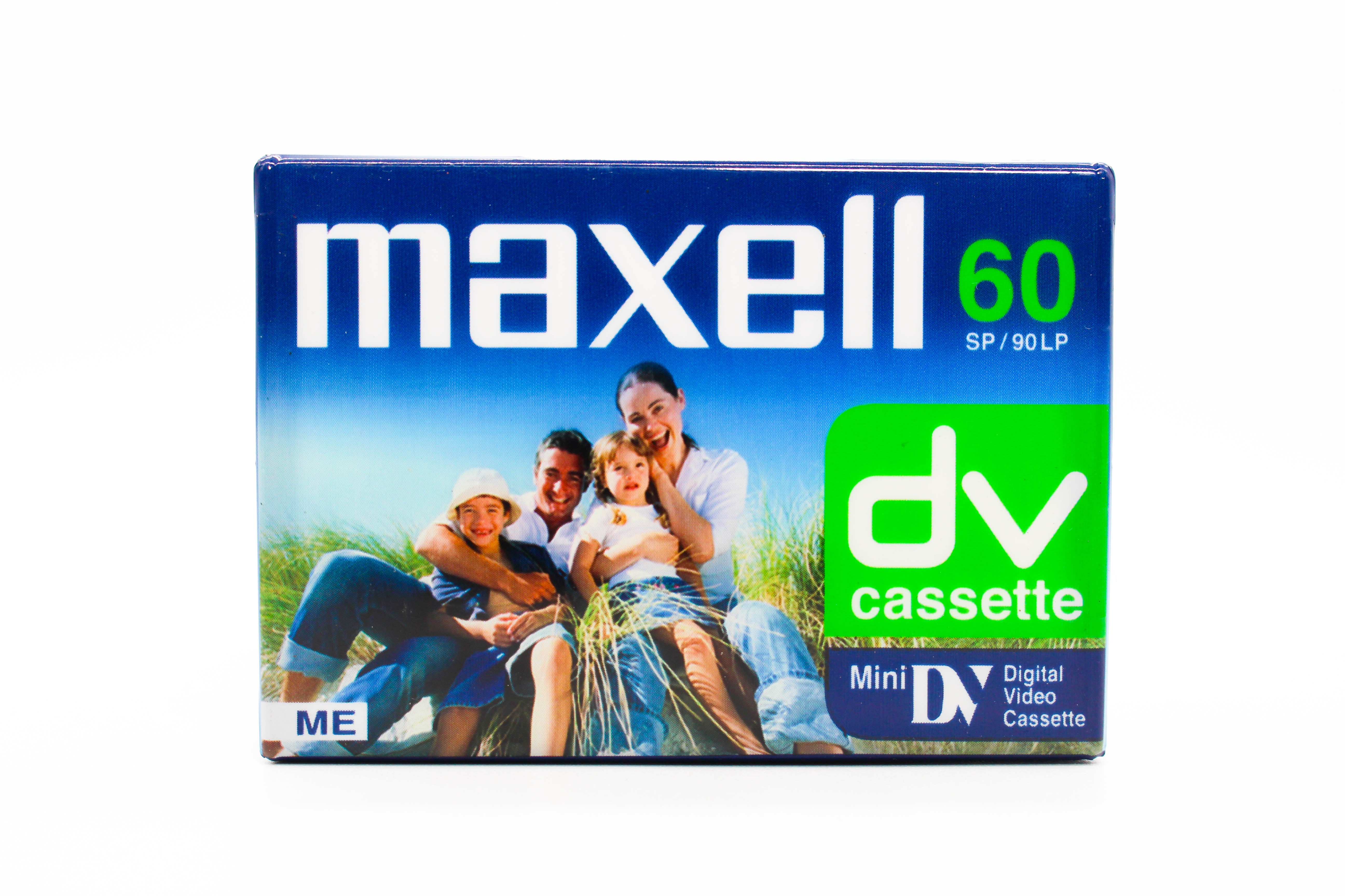 Maxell DVM60SE MiniDV Tape LP90/SP60 Digital Video Cassette - Brand New