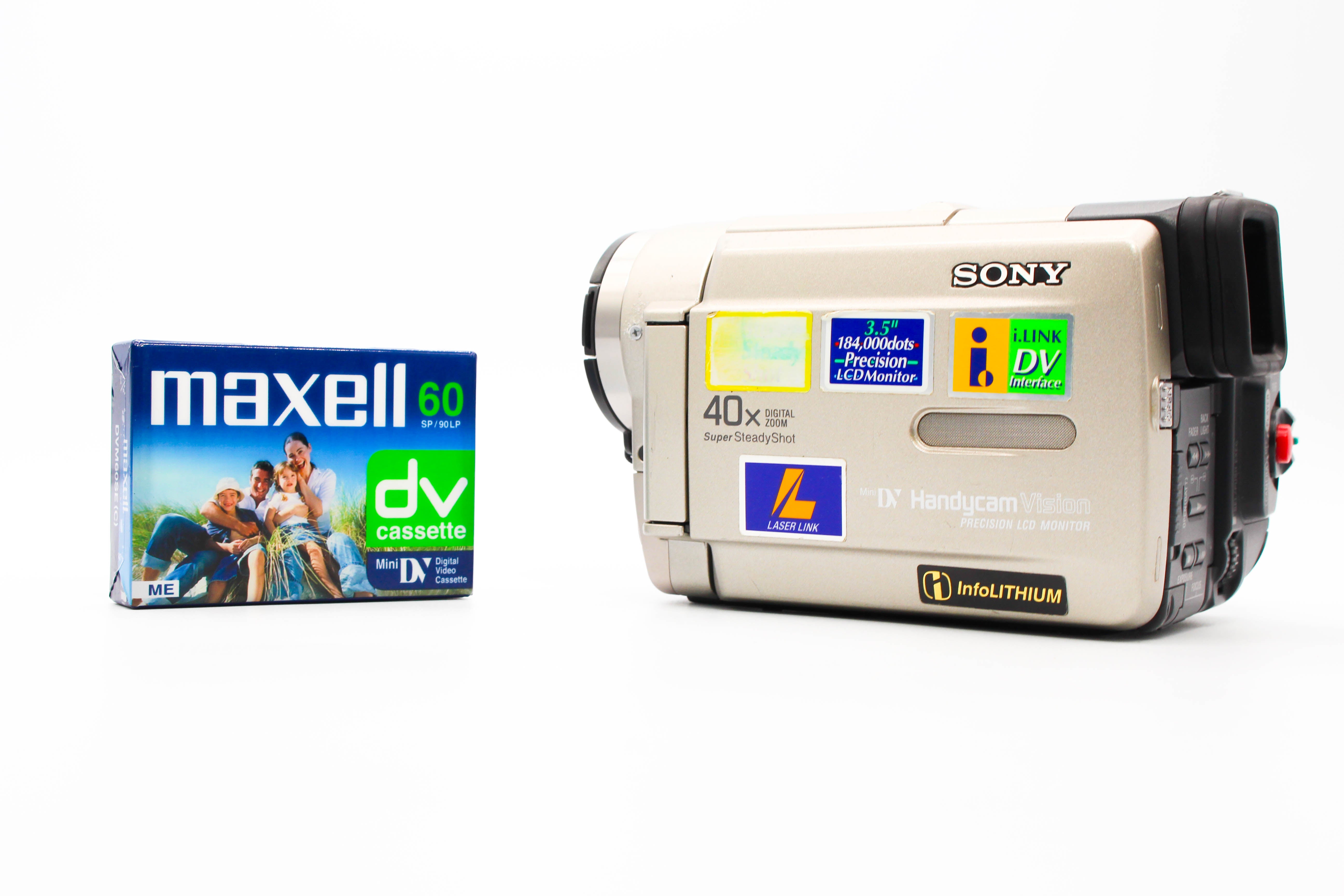 Maxell DVM60SE MiniDV Tape LP90/SP60 Digital Video Cassette - Brand New