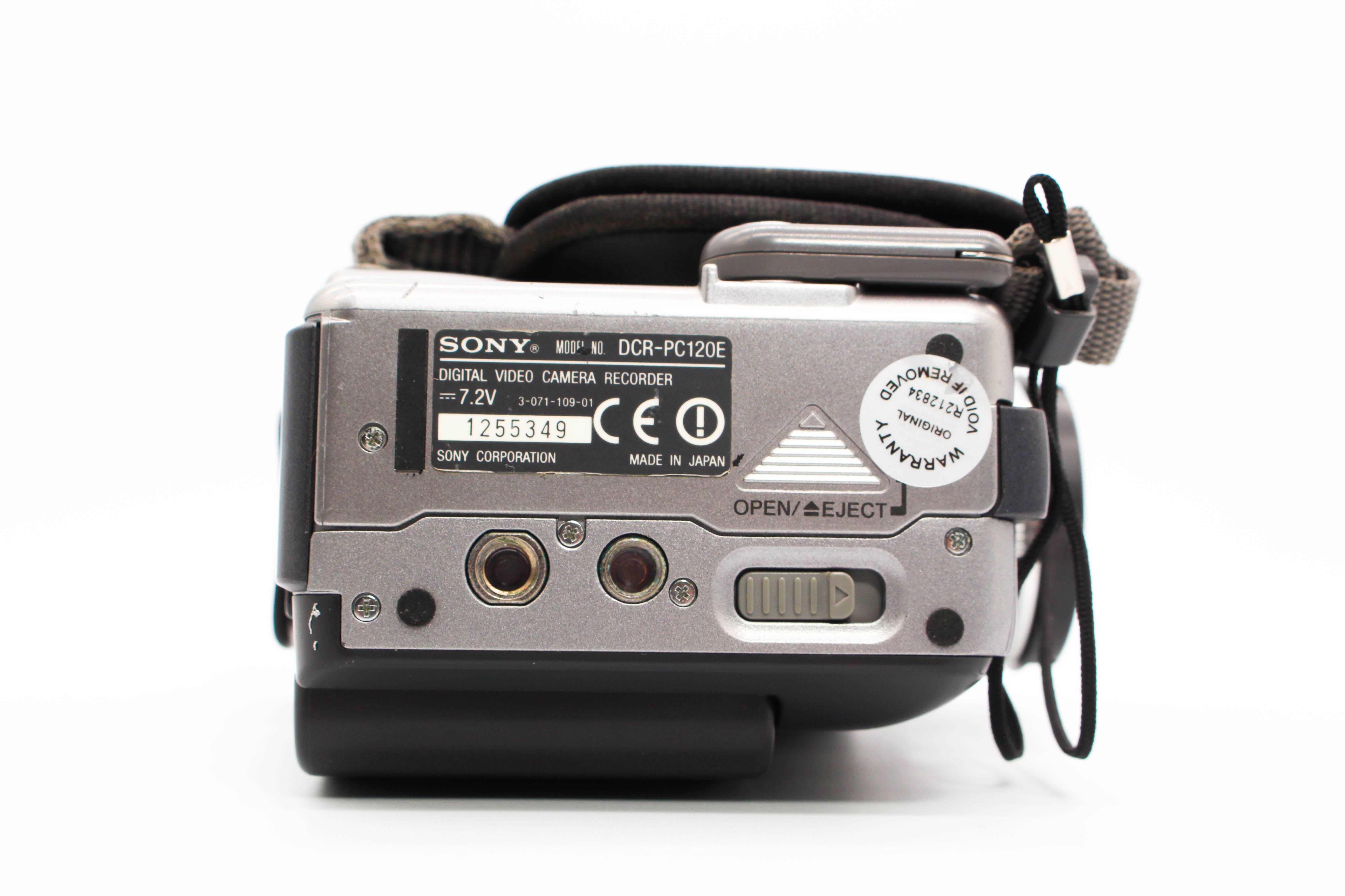 Sony DCR-PC120E MiniDV Digital Video Handycam Camcorder - Tested Bundle Good
